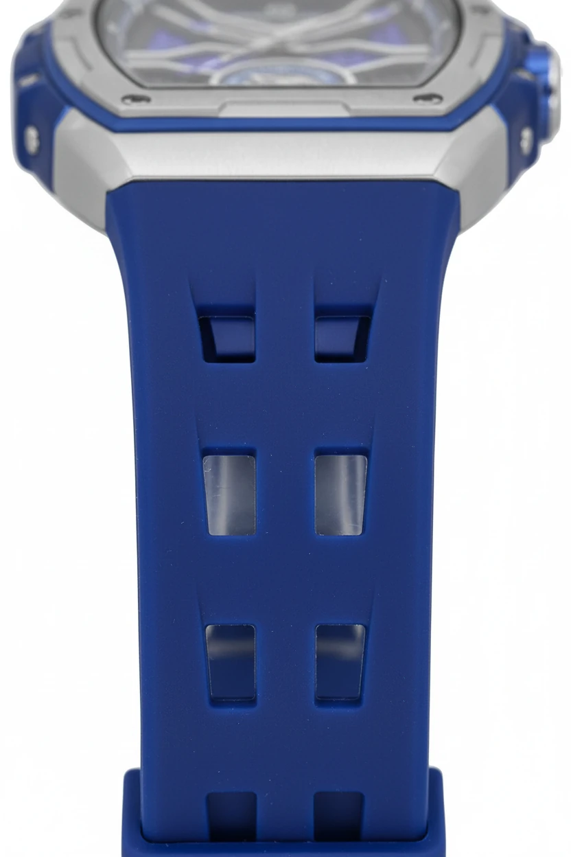 Sergio Tacchini Lacivert Silikon Kordon Erkek Kol Saati L.ST.2.10001-2