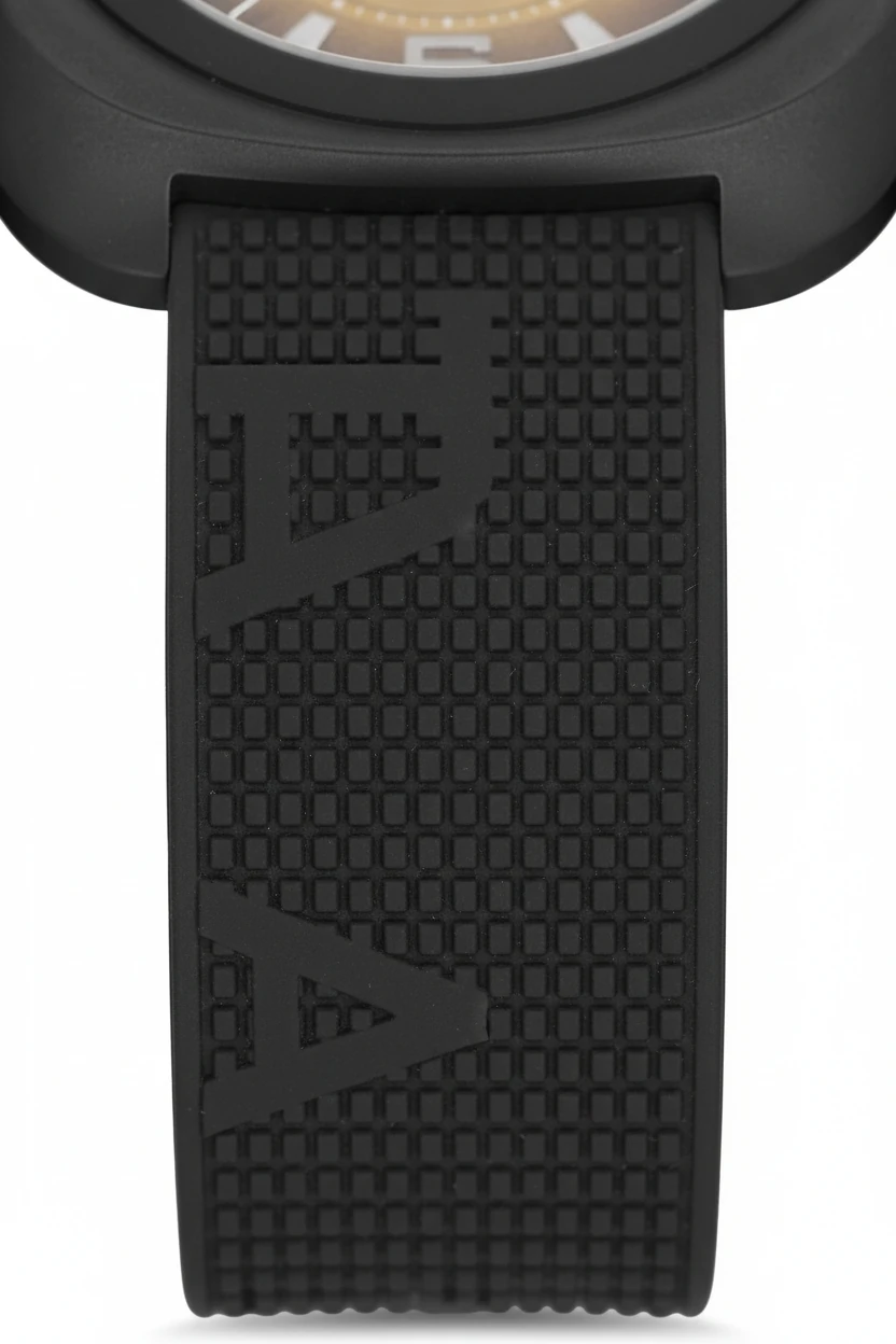 Sergio Tacchini Siyah Silikon Kordon Erkek Kol Saati L.ST.1.10092.2A