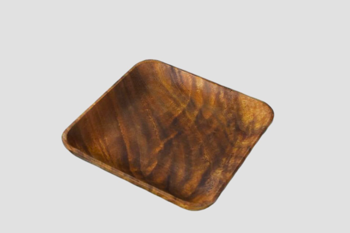 Bambu Kare Çerezlik 30x30