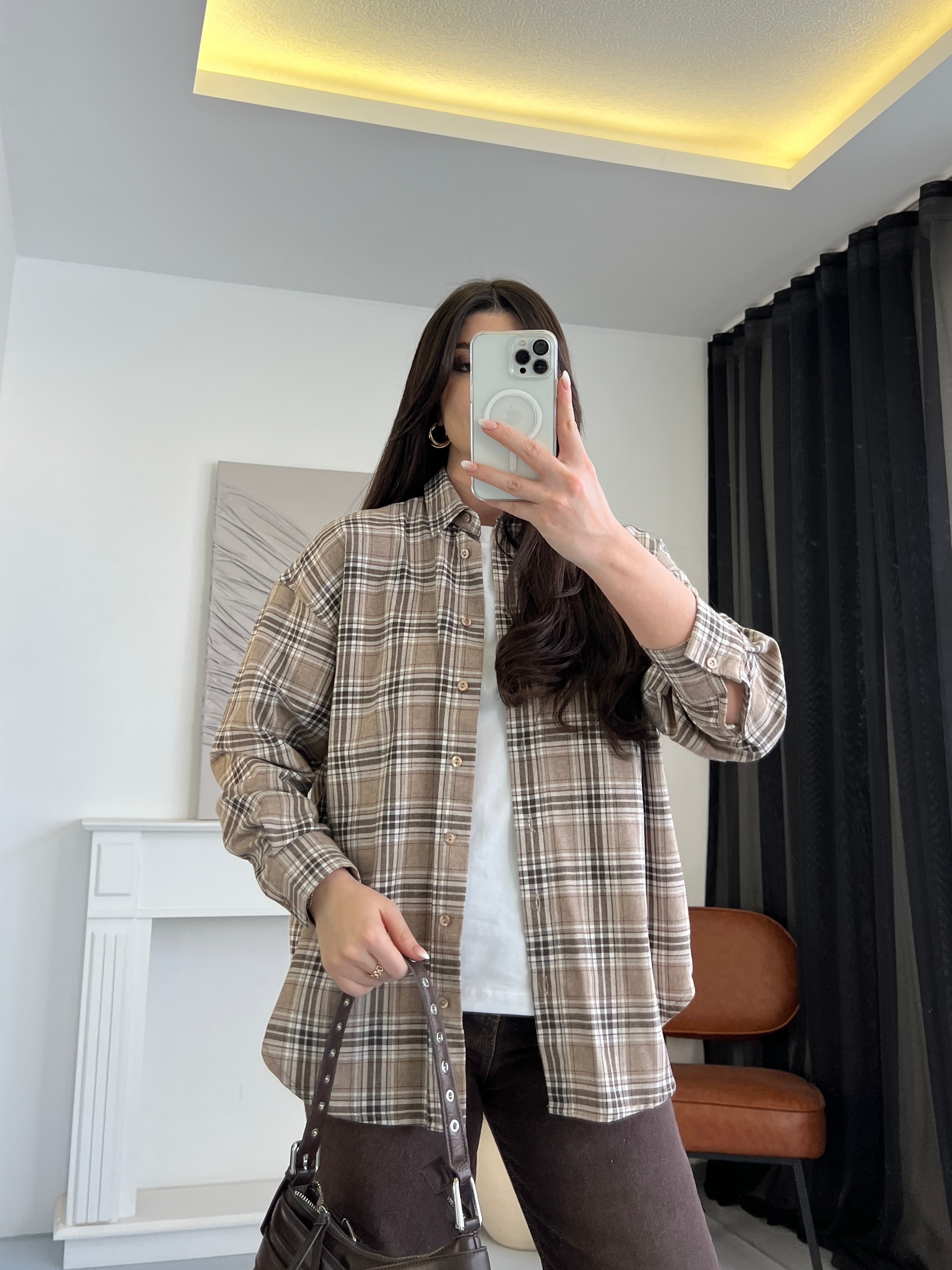 Ekose Desenli Oduncu Gömlek