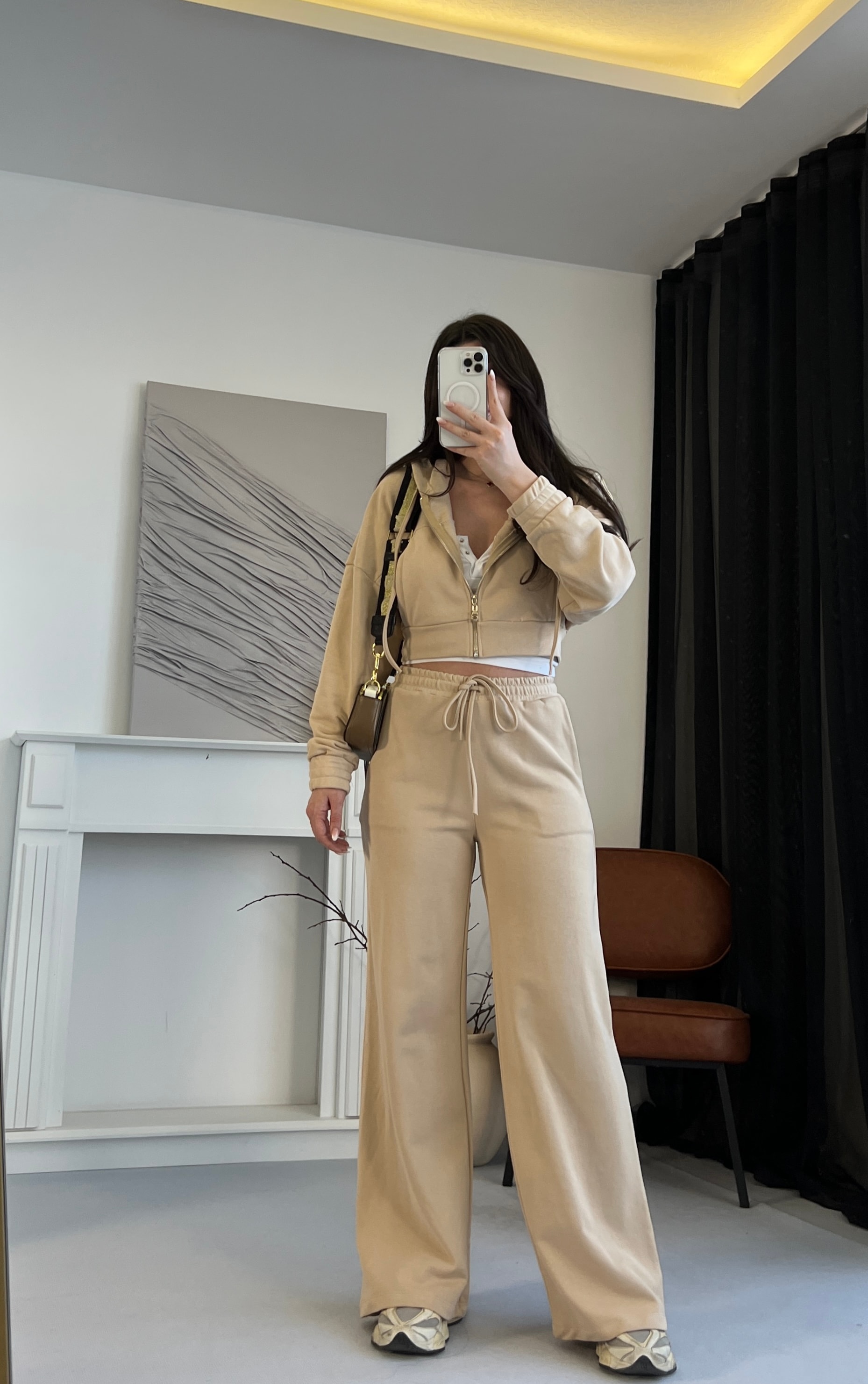 Kapüşonlu Fit Eşofman Takımı