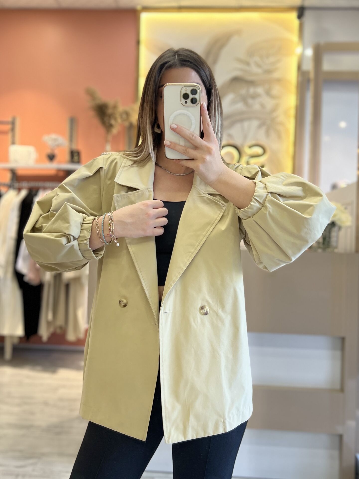 Vizon Oversize Trençkot