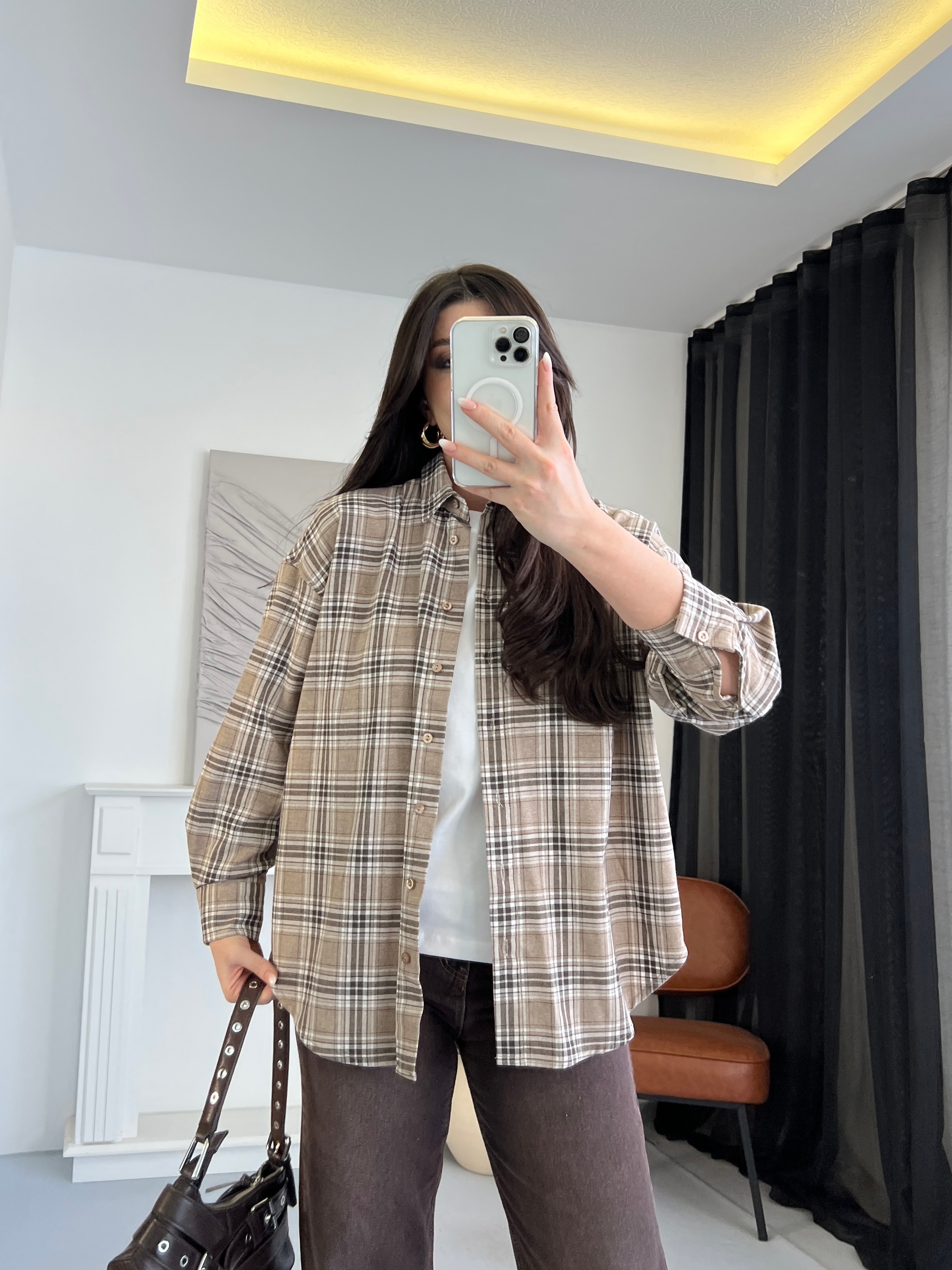 Ekose Desenli Oduncu Gömlek