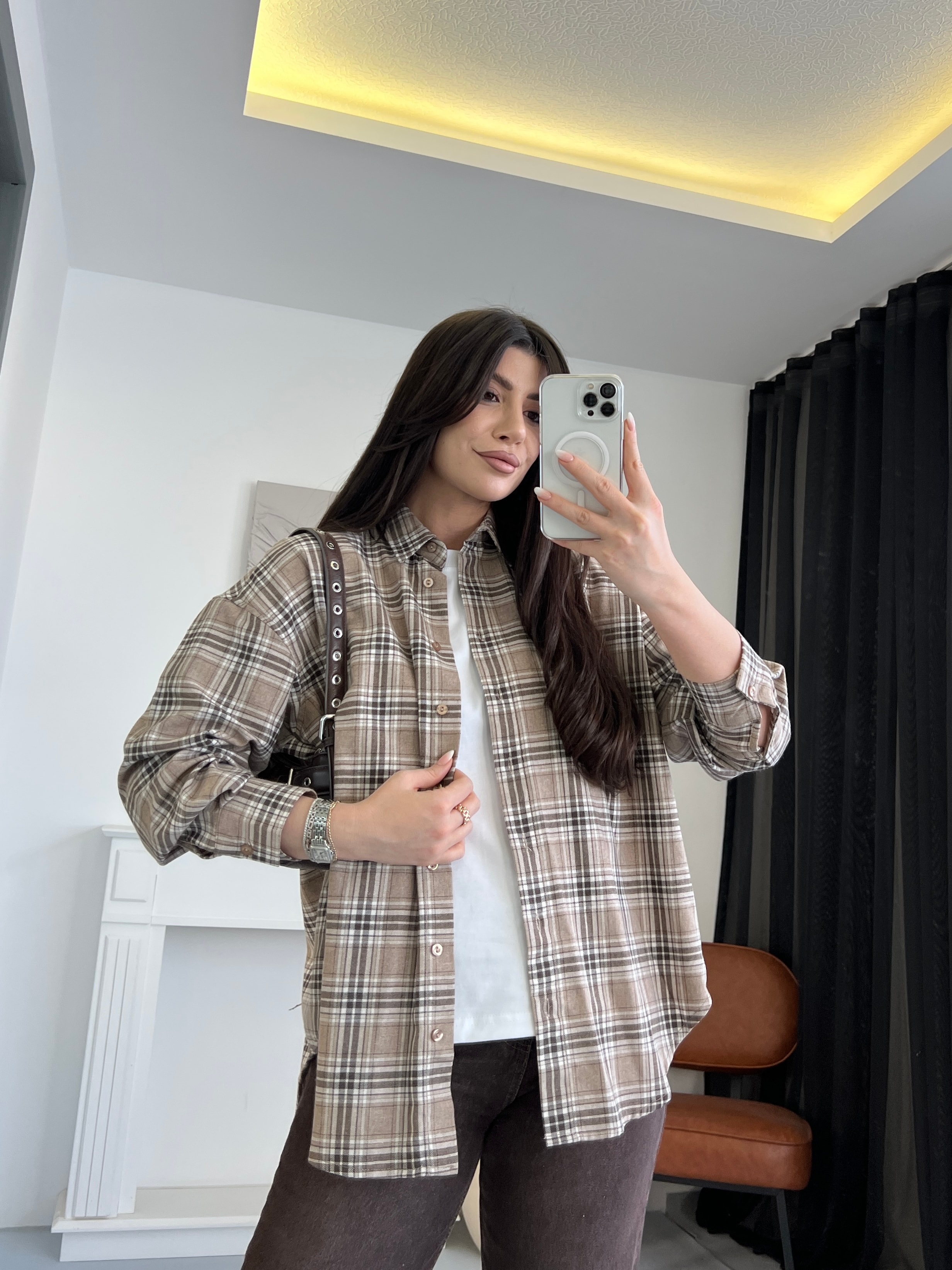 Ekose Desenli Oduncu Gömlek