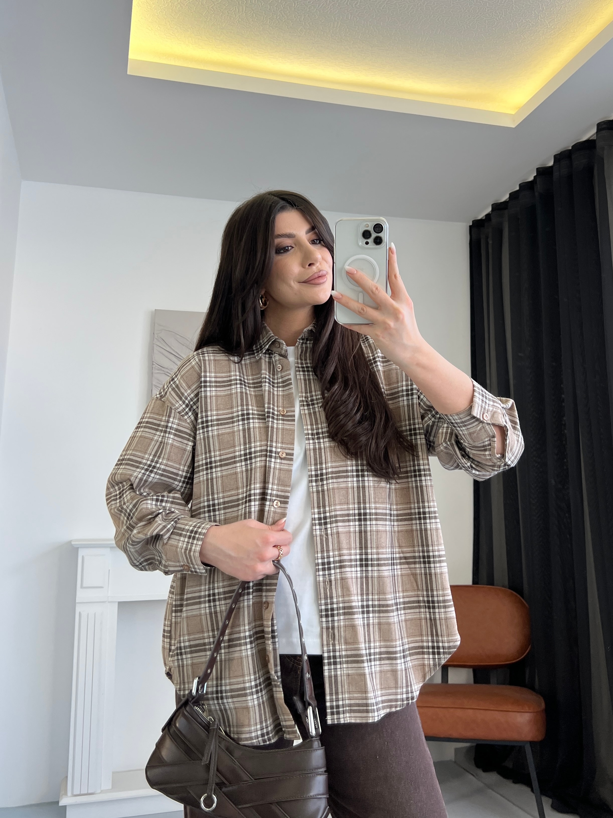 Ekose Desenli Oduncu Gömlek