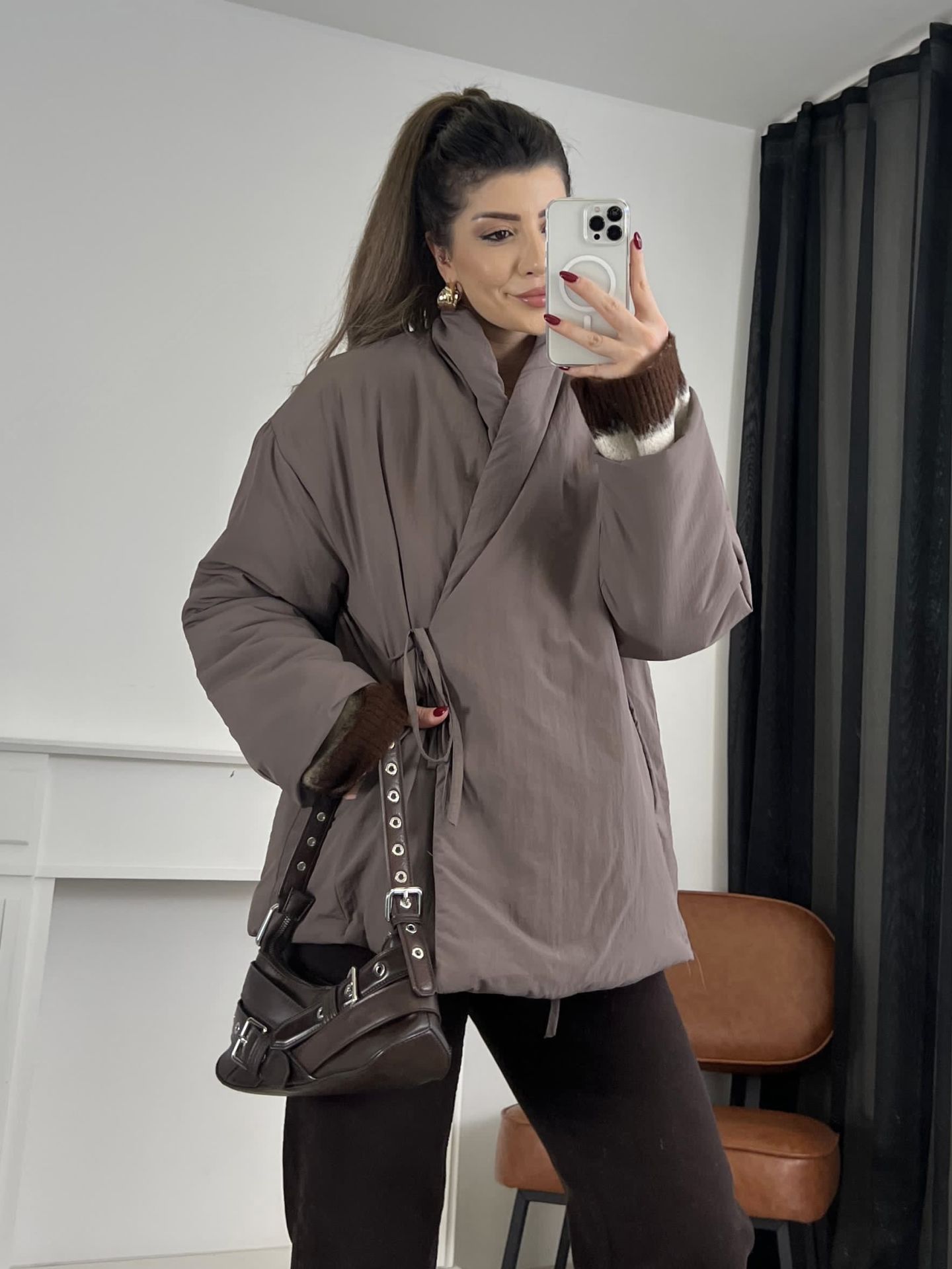 Vizon Marka Model Şişme Mont