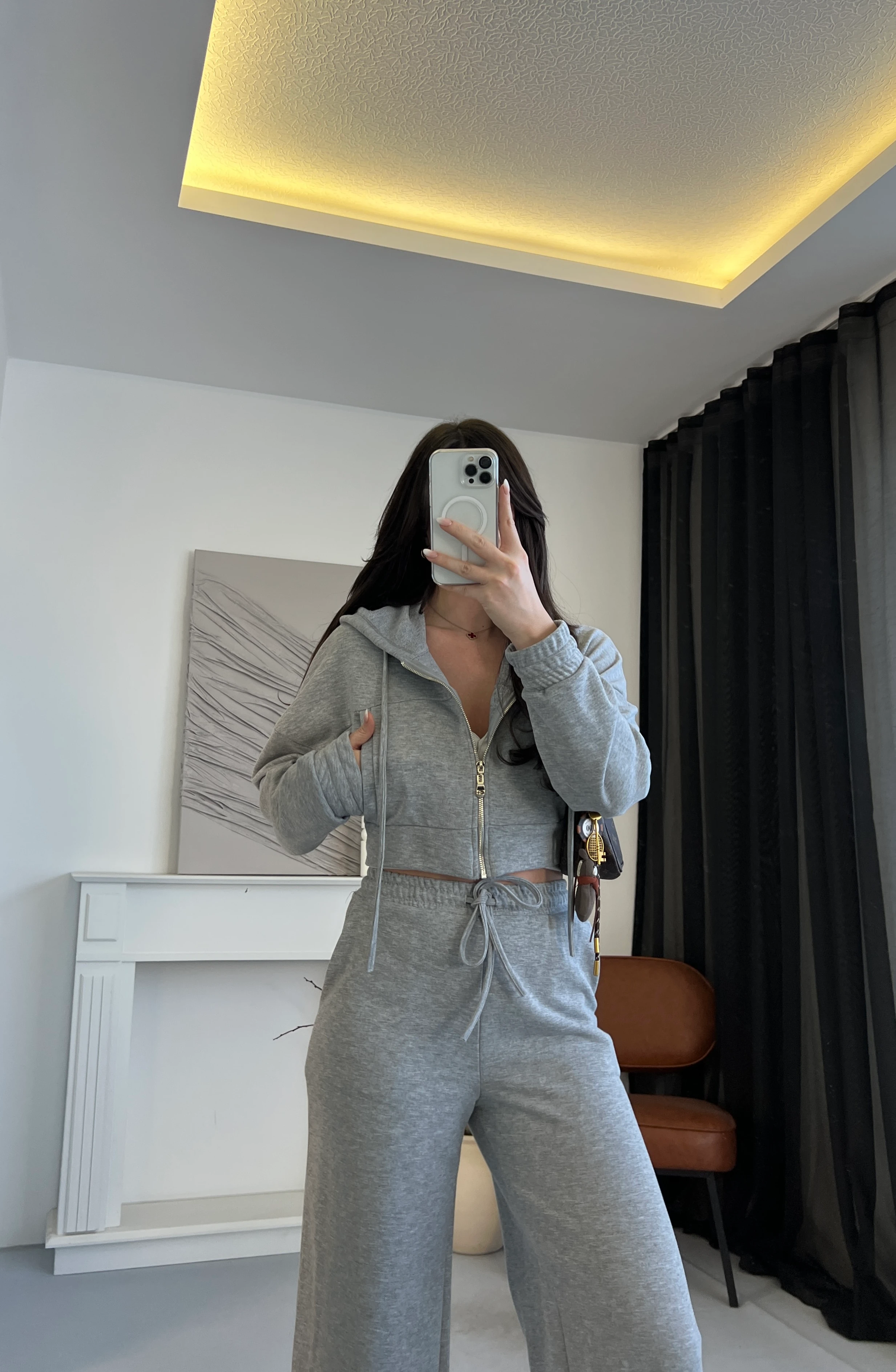 Kapüşonlu Fit Eşofman Takımı