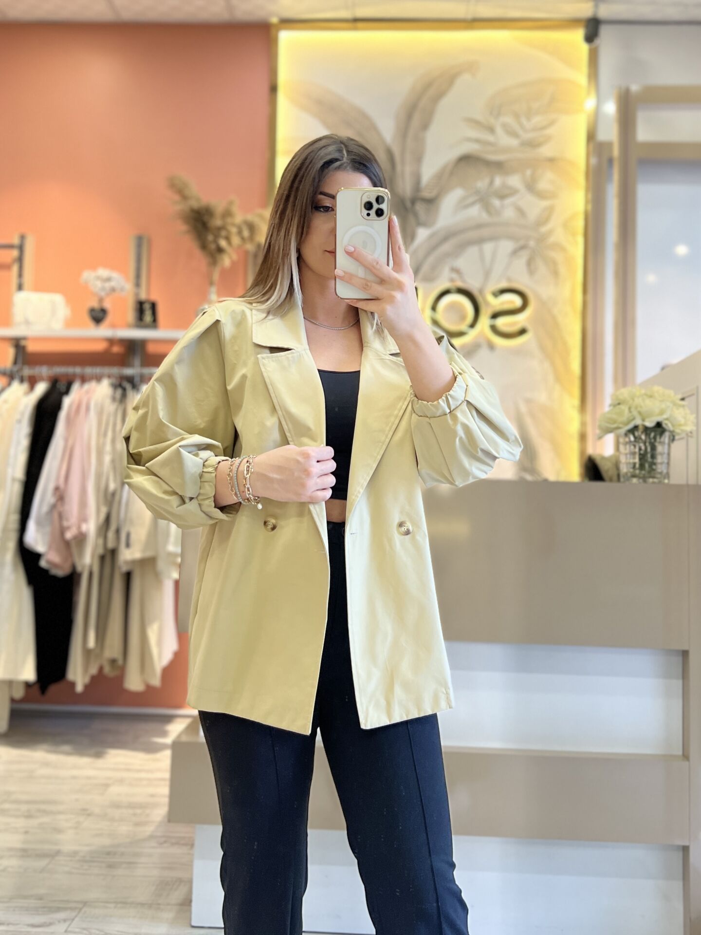 Vizon Oversize Trençkot