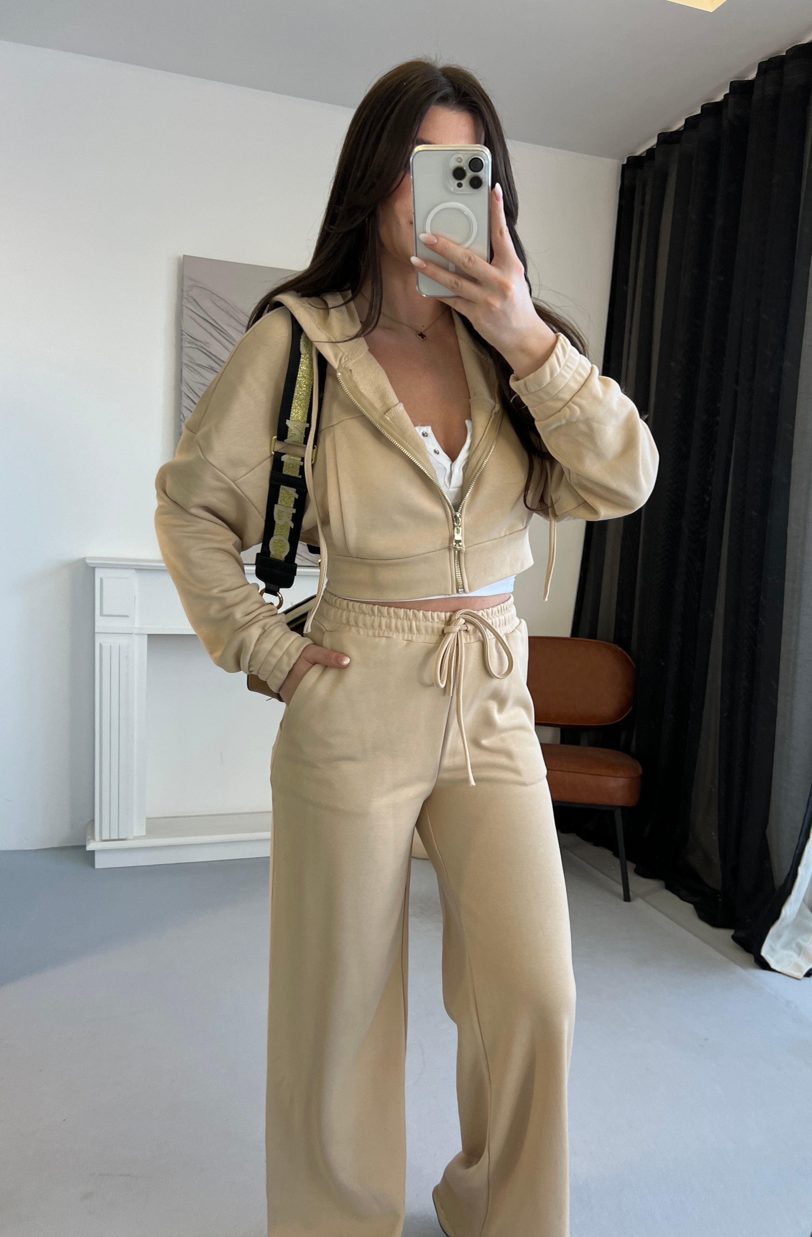 Kapüşonlu Fit Eşofman Takımı