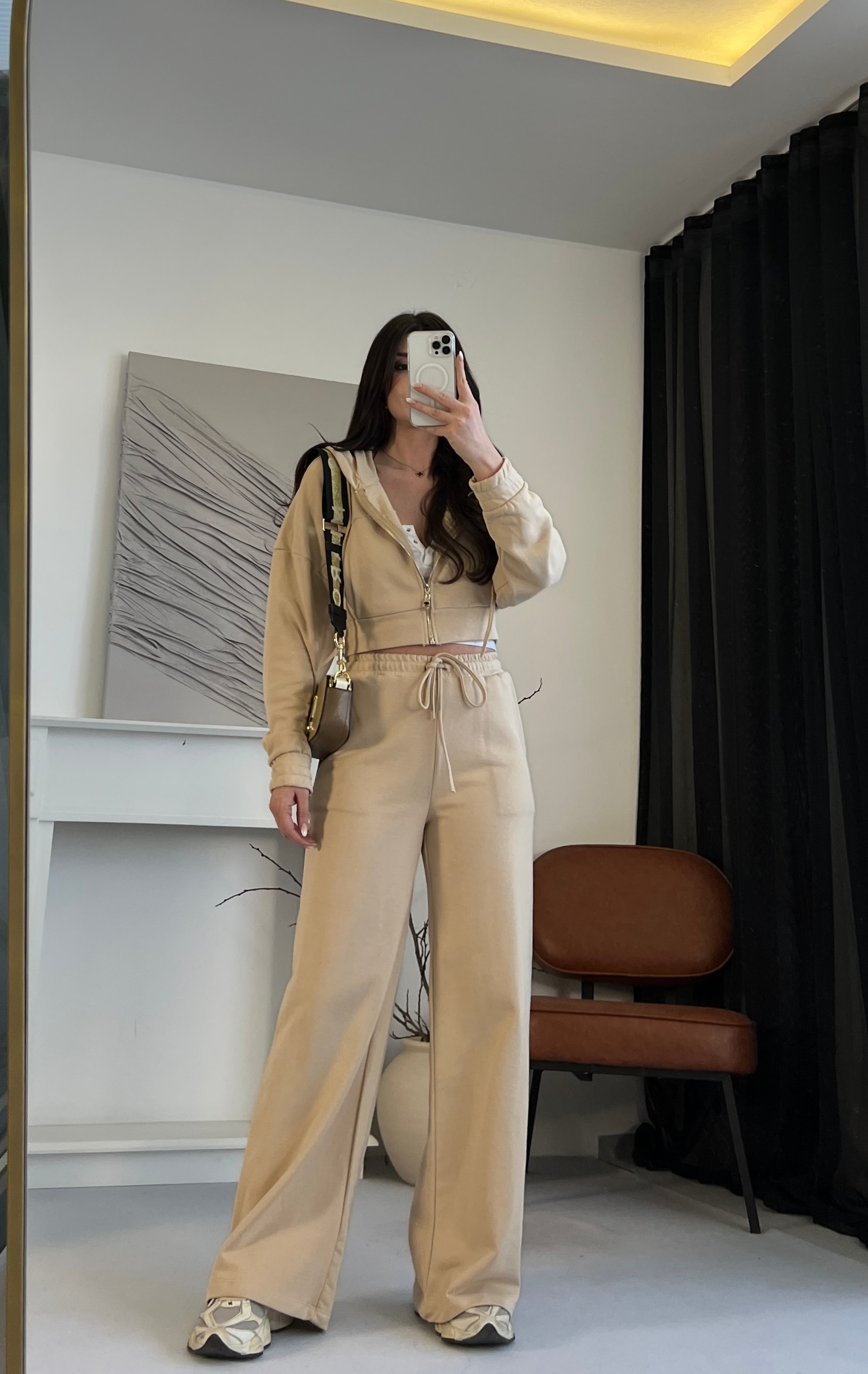 Kapüşonlu Fit Eşofman Takımı