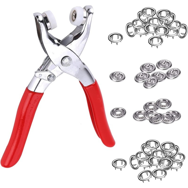 Çıtçıt Düğme Pense Seti Metal Gövde