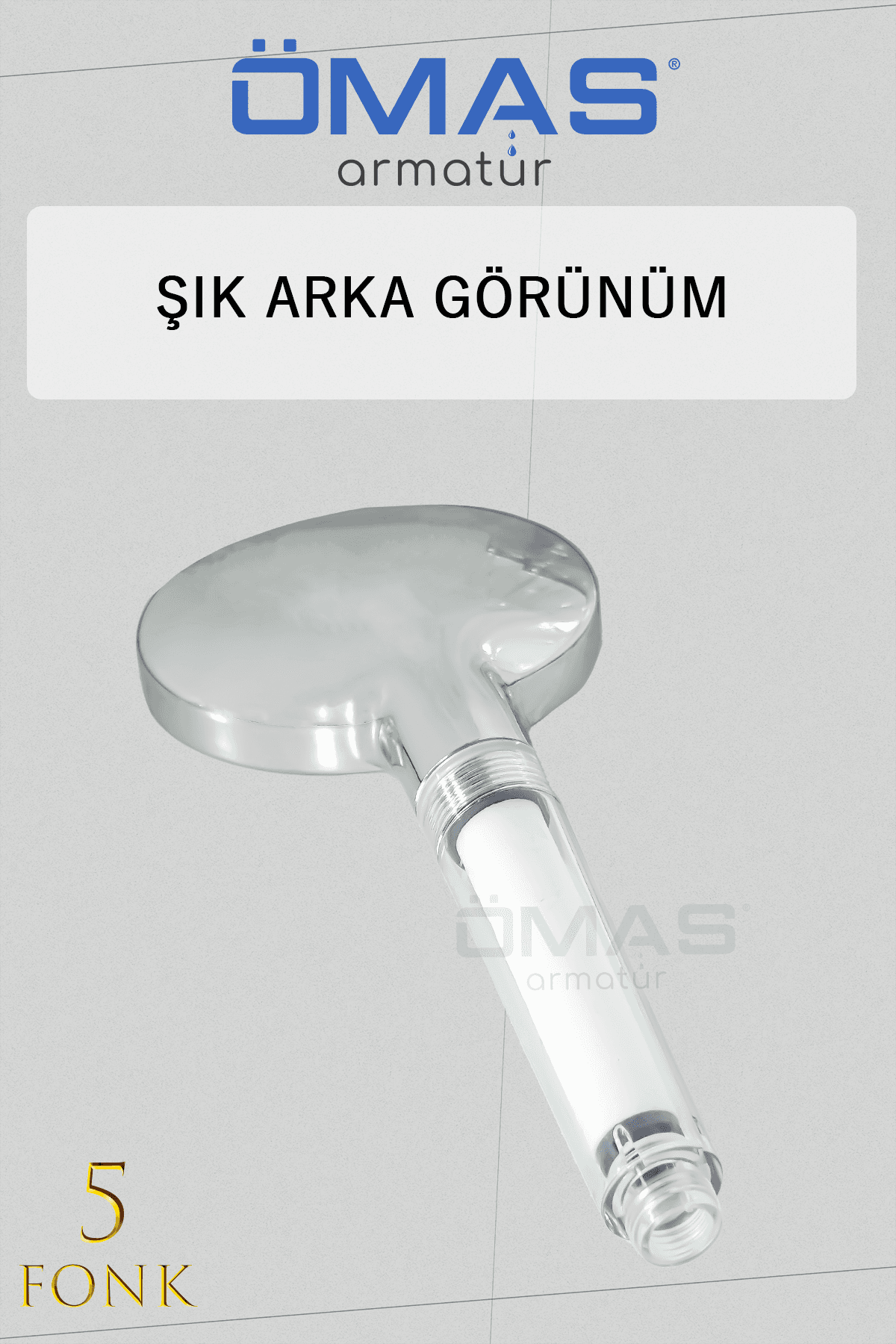 5 Fonksiyonlu Filtreli Duş Başlığı, Filtreli Banyo Duş Başlığı