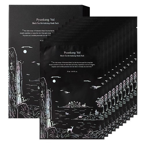 Black Tea Revitalizing Mask Pack - Siyah Çay Özlü Cilt Maskesi Paketi