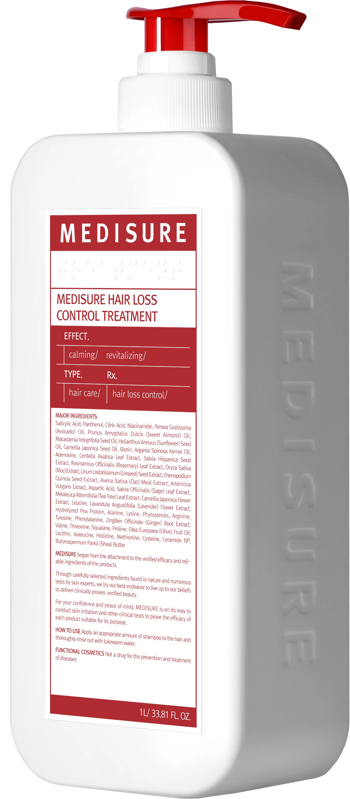 Medisure Hair Loss Control Treatment - Saç Dökülmesi Karşıtı Saç Bakım Kremi 1L