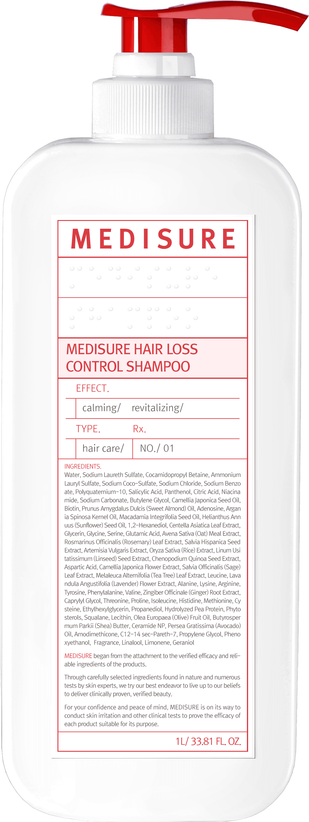 Medisure Hair Loss Control Shampoo - Saç Dökülmesi Karşıtı Şampuan 1L