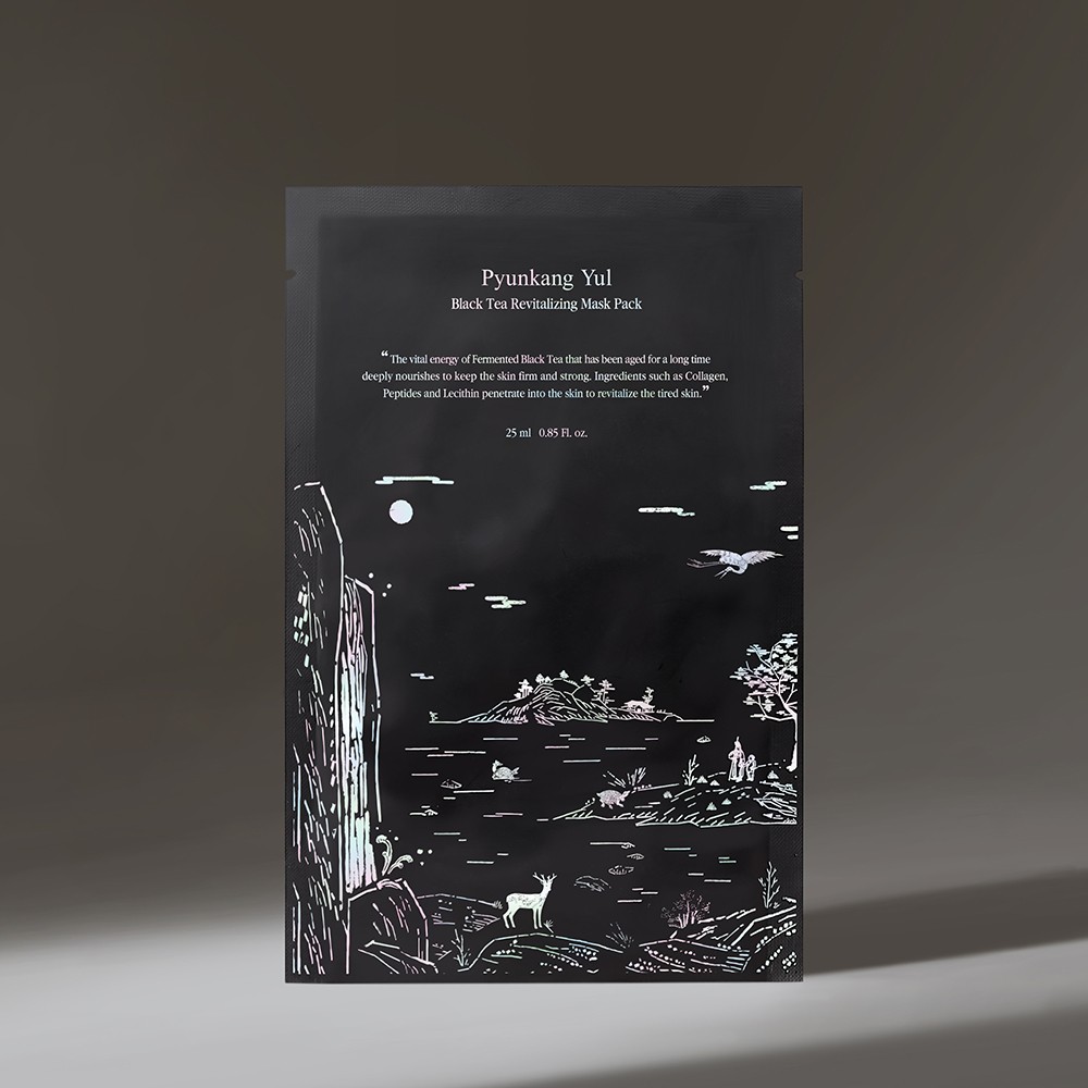 Black Tea Revitalizing Mask Pack - Siyah Çay Özlü Cilt Maskesi Paketi