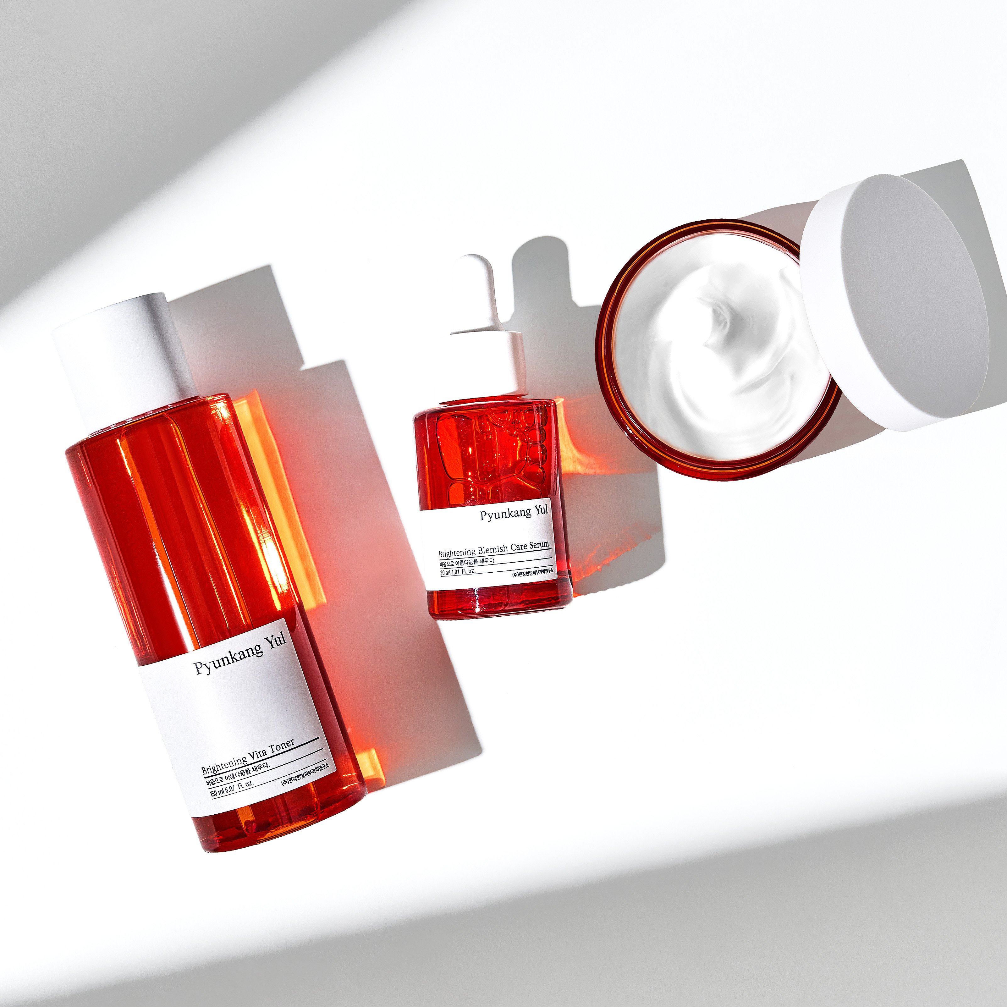 Brightening Line Gift Set (Toner+Serum+Cream) w/bag - Işıltı Etkili Cilt Bakım Serisi Hediye Seti 