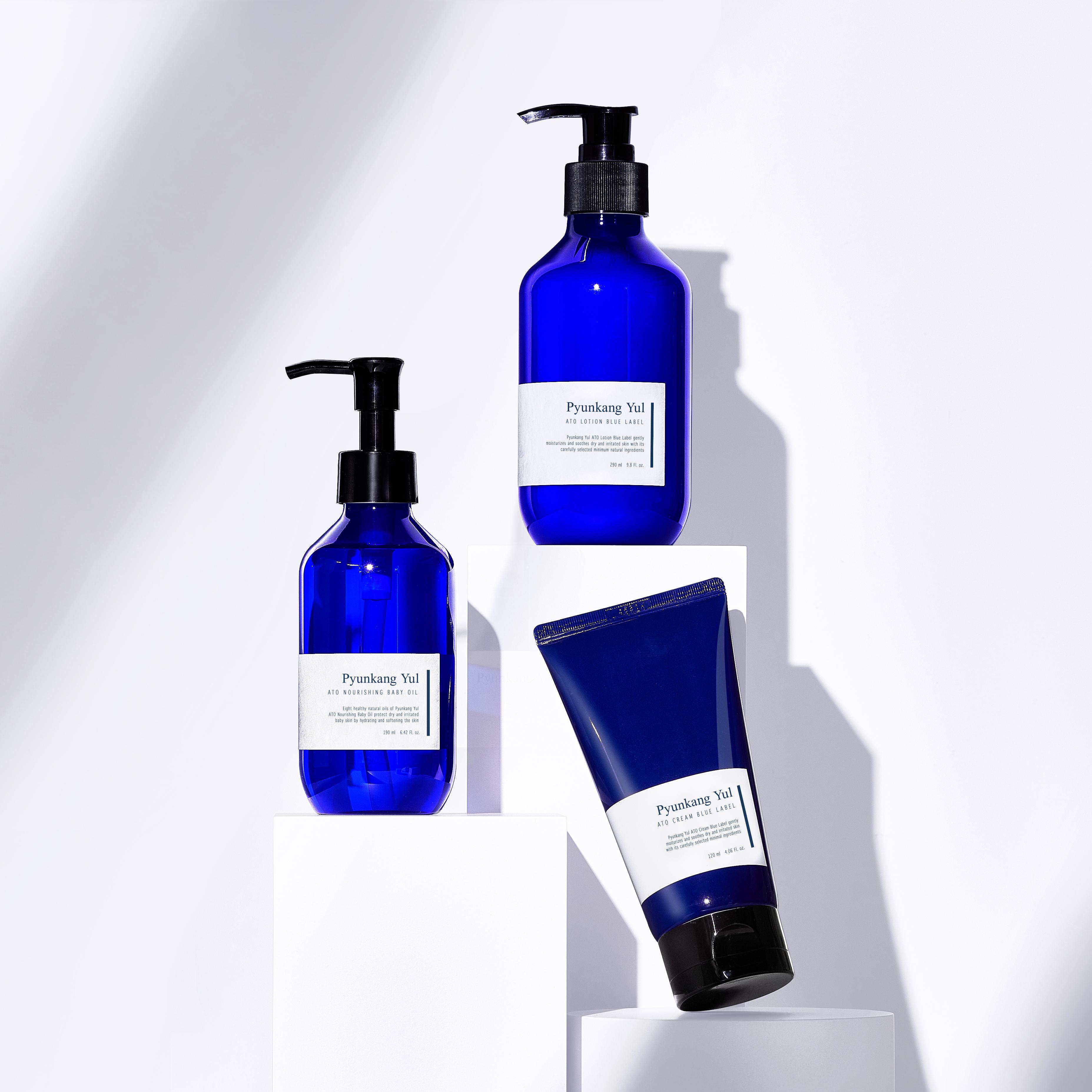 ATO Cream Blue Label - ATO Hassas Ciltler İçin Mavi Seri Nemlendirici Bakım Kremi 120 ml