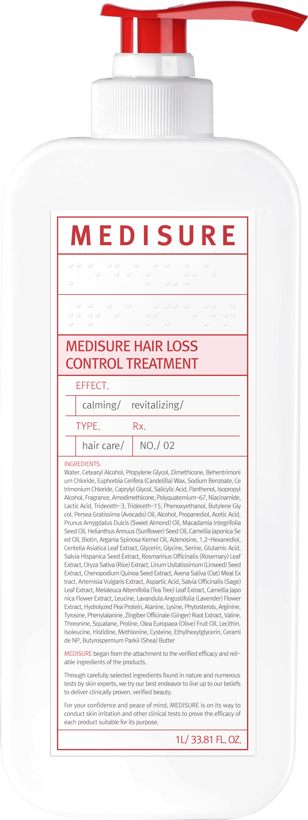 Medisure Hair Loss Control Treatment - Saç Dökülmesi Karşıtı Saç Bakım Kremi 1L