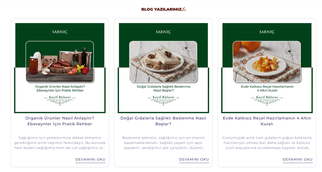 Blog Yazılarımız- Sarnıç