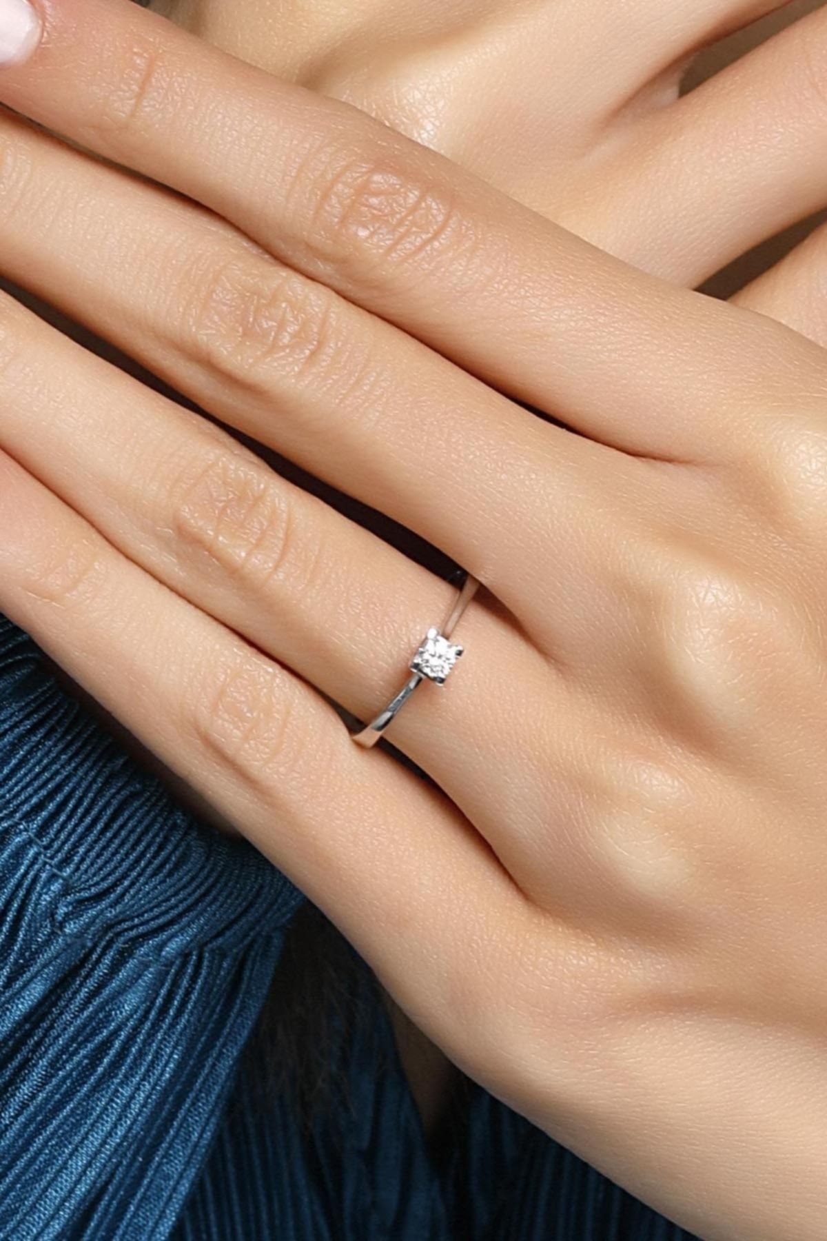0.16 Carat Tektaş Pırlanta Yüzük