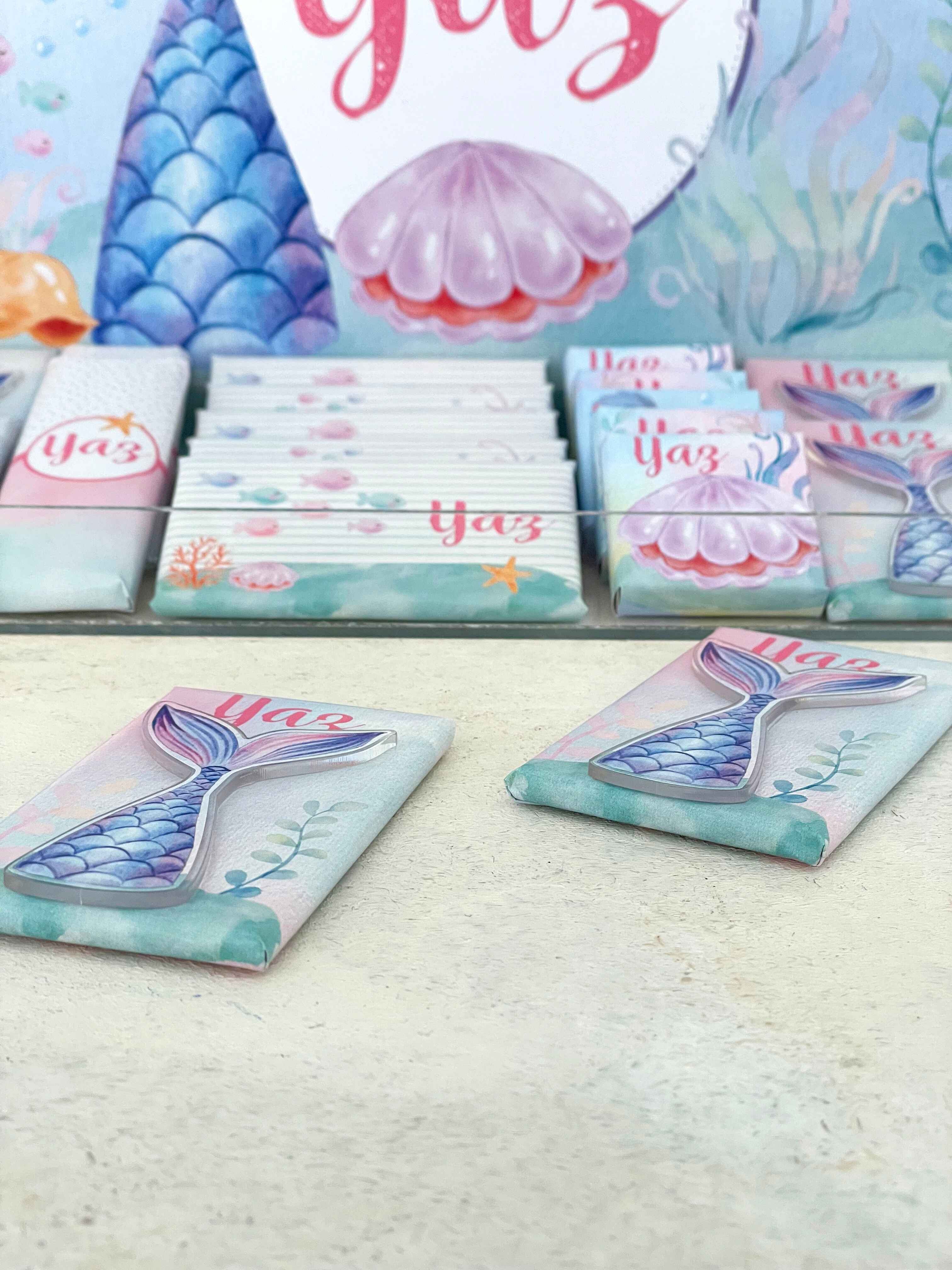 Mermaid Tail Çikolata Seti