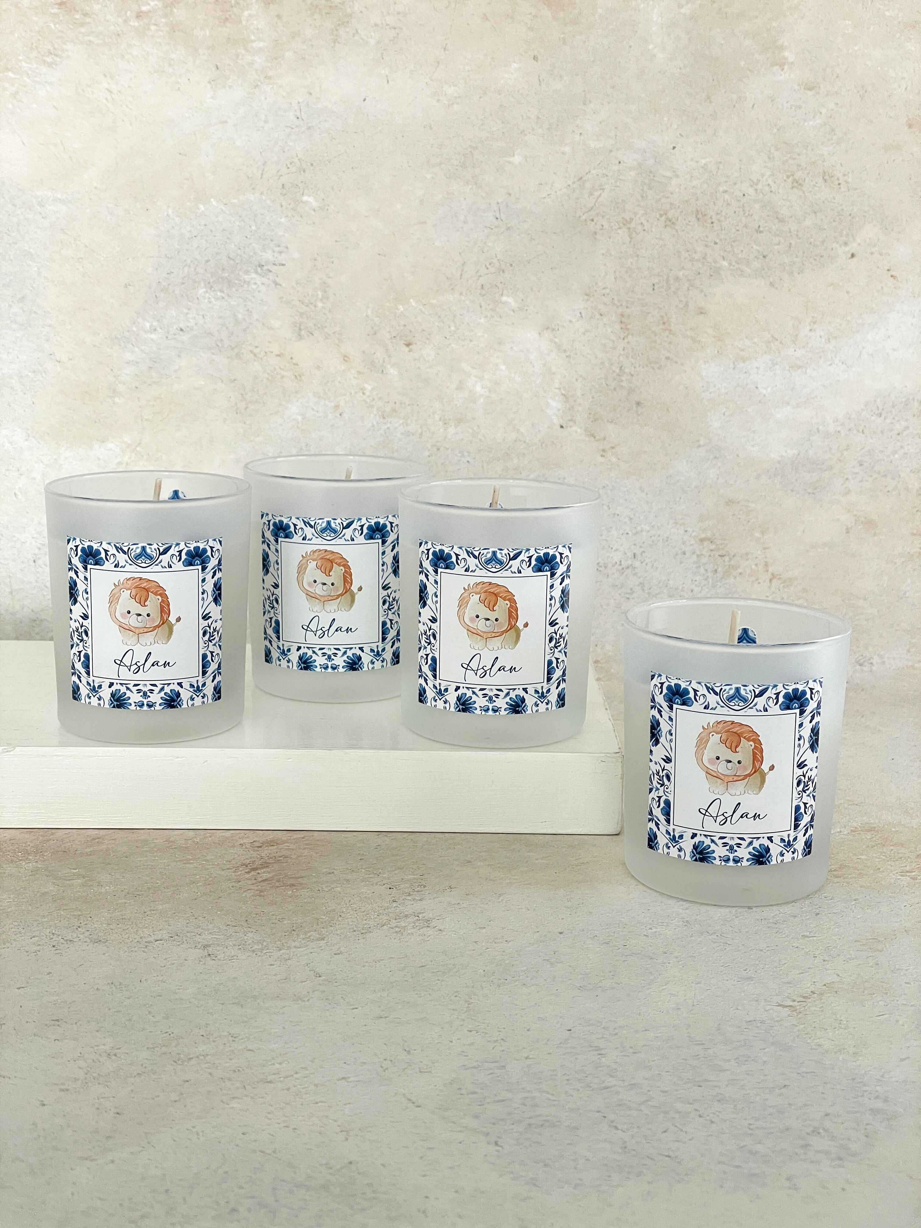 Bleu Blanc Lion Mum ve Kutusu