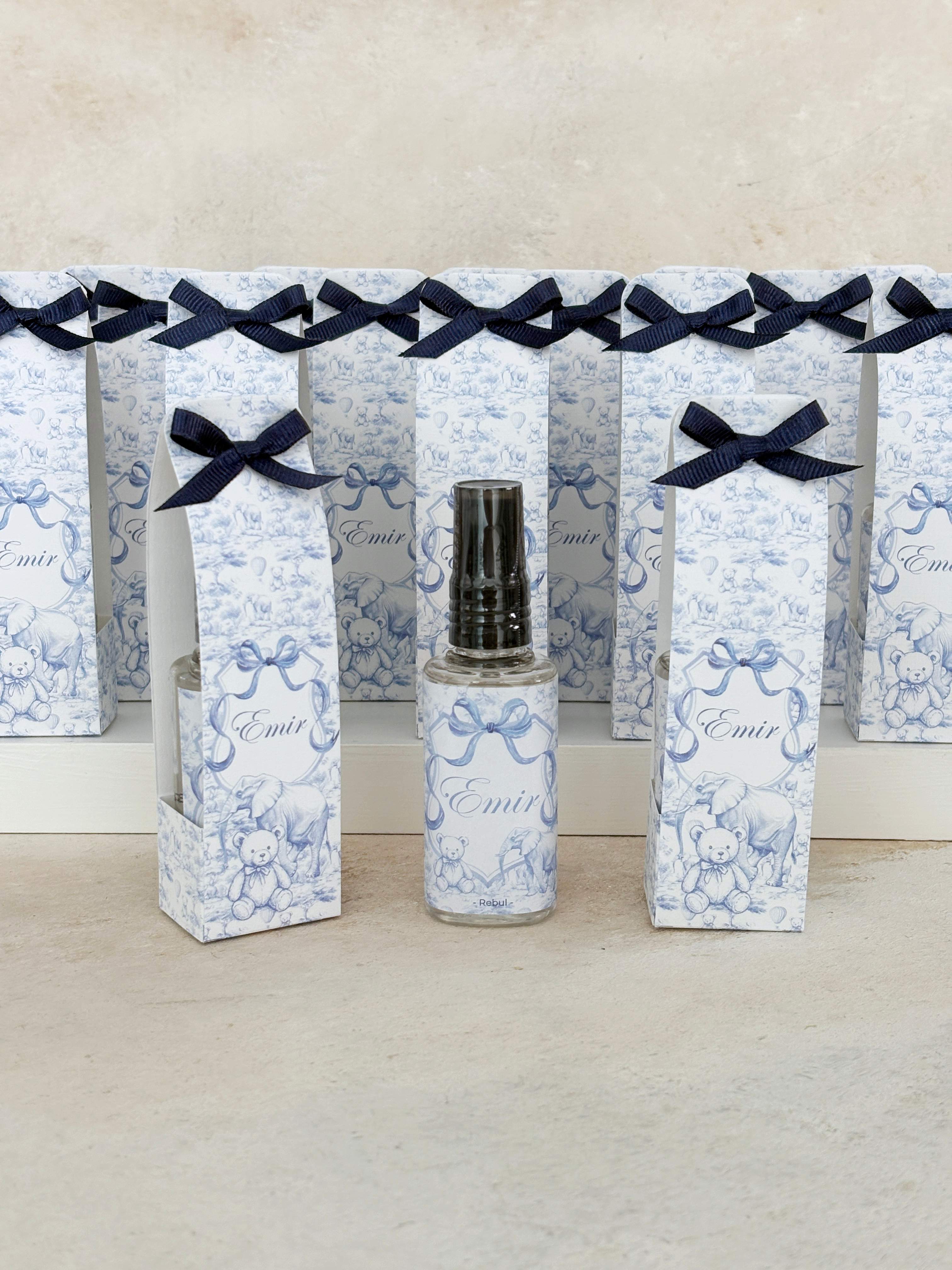 Chinoiserie Toile De Bear Kolonya ve Kılıfı