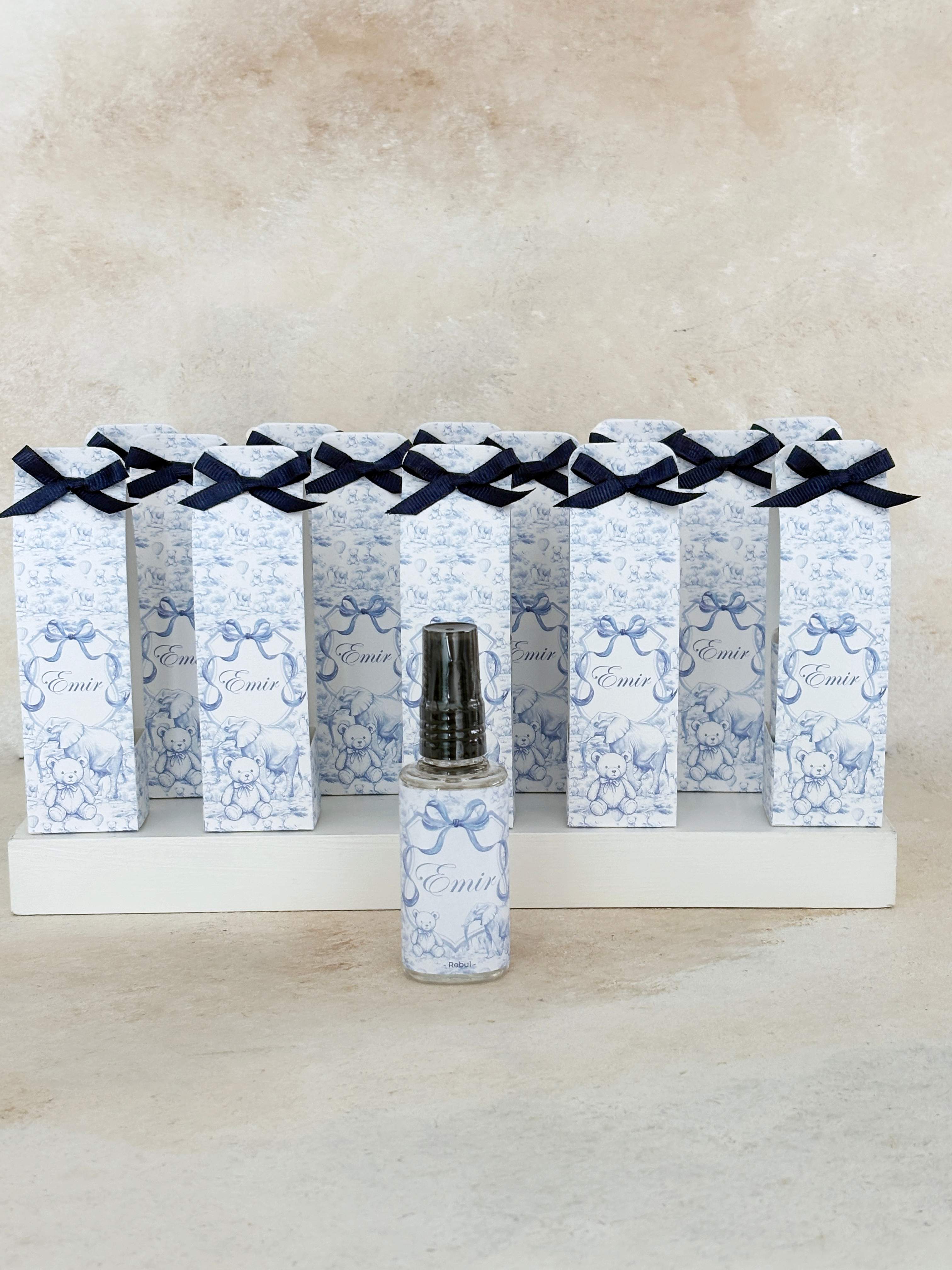 Chinoiserie Toile De Bear Kolonya ve Kılıfı