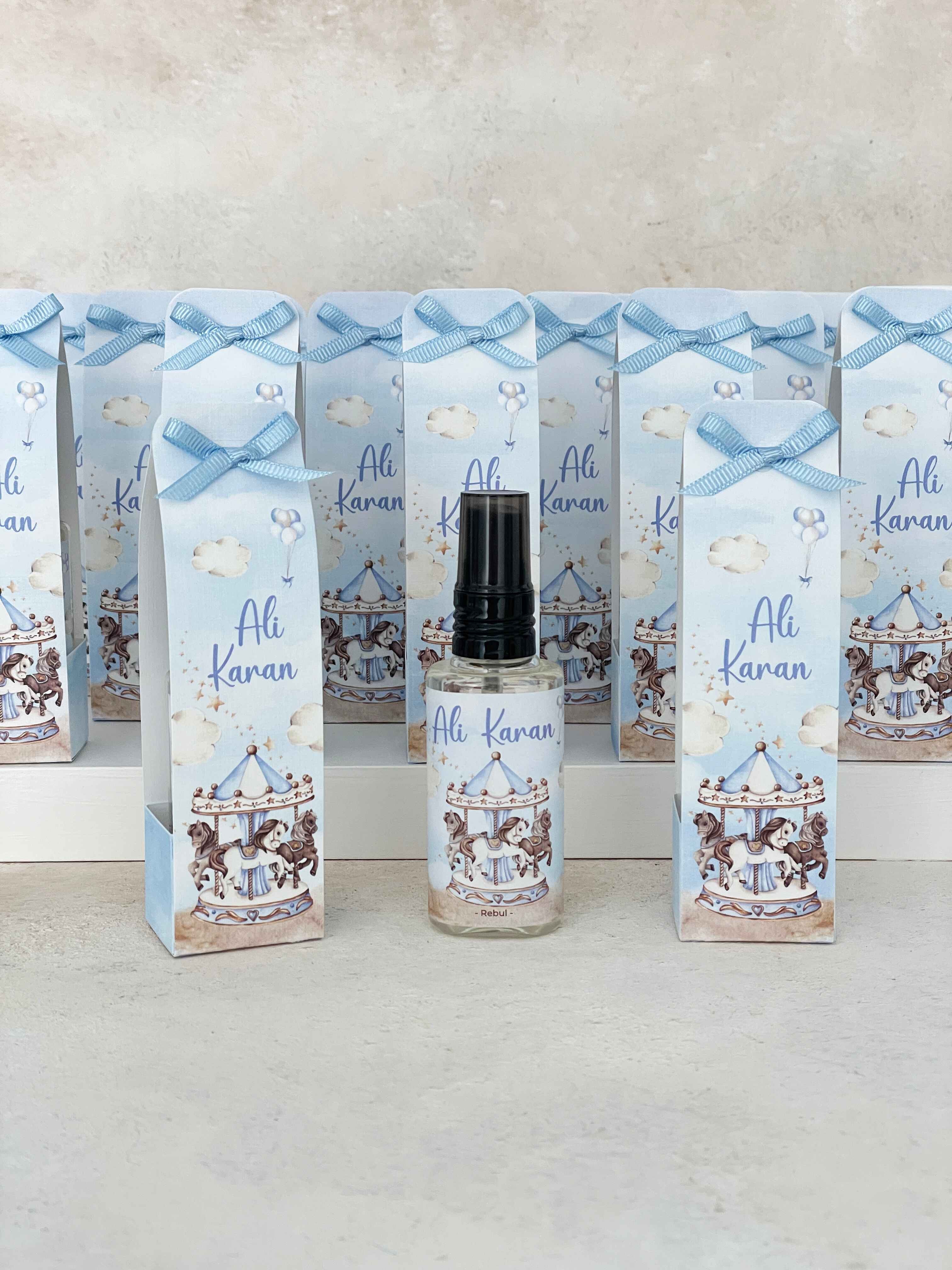Carousel Blue Kolonya ve Kılıfı