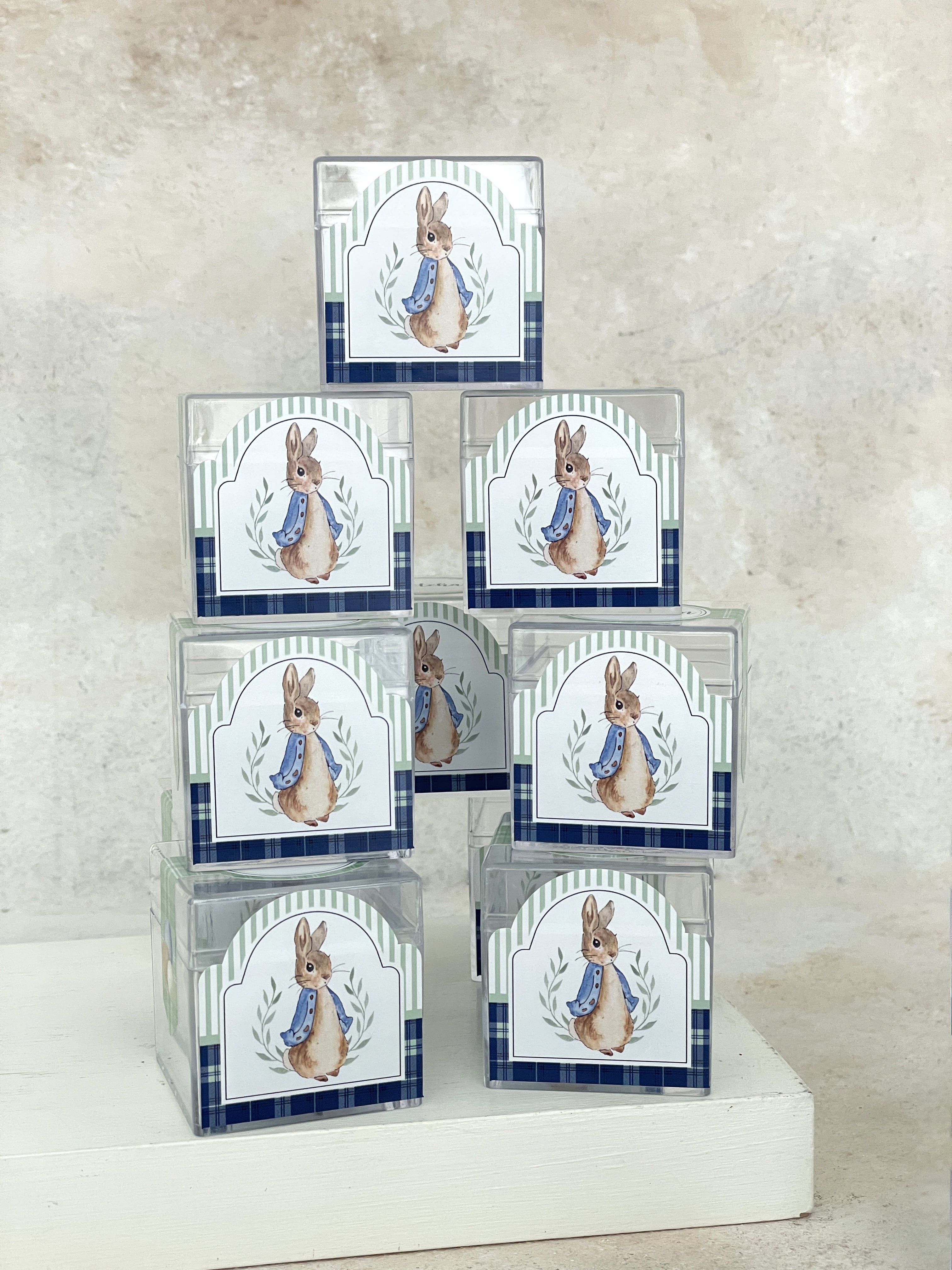 Peter Rabbit Striped Mika Çikolata Küpü