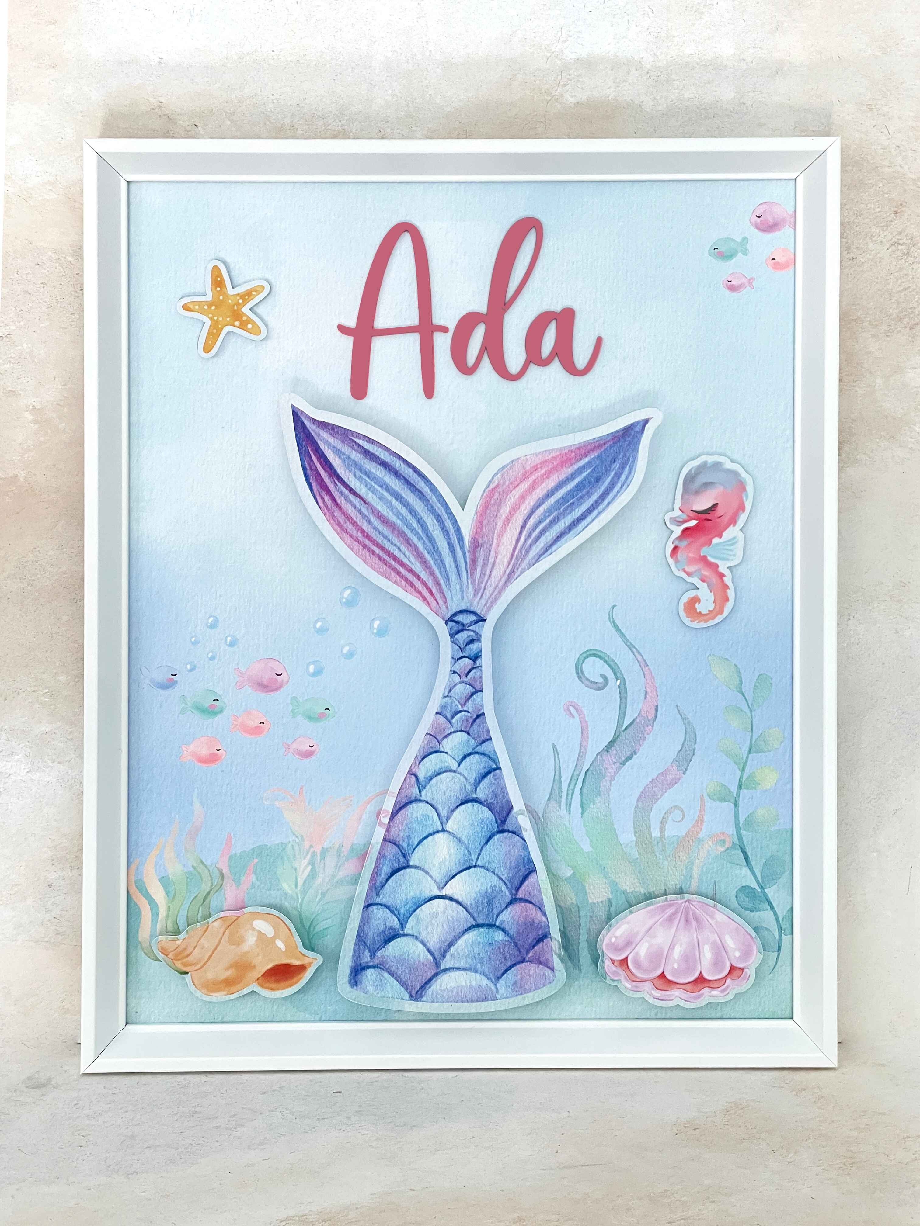 Mermaid Tail Kapı Süsü