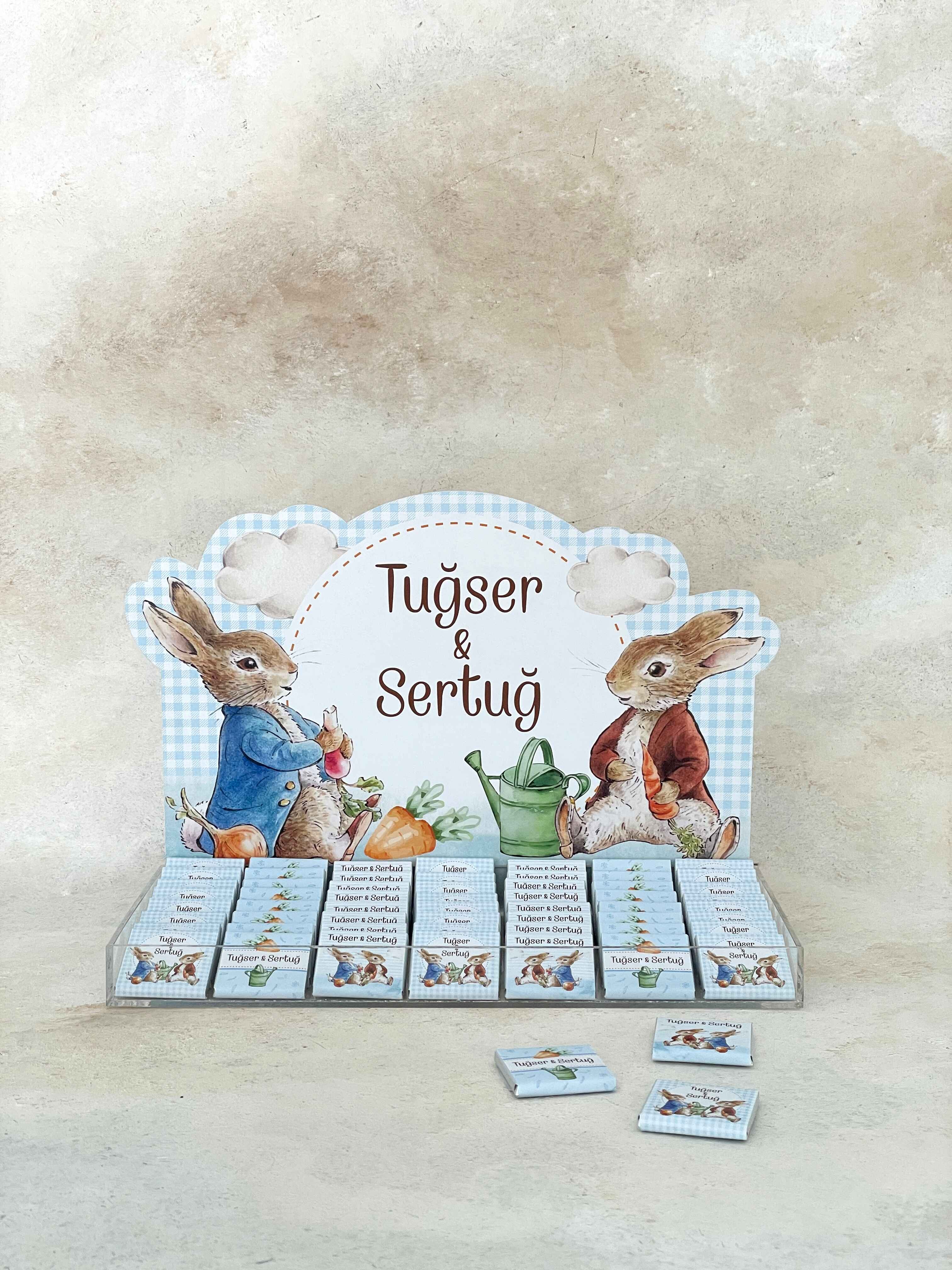 Peter Rabbit & Benjamin Bunny Madlen Çikolata