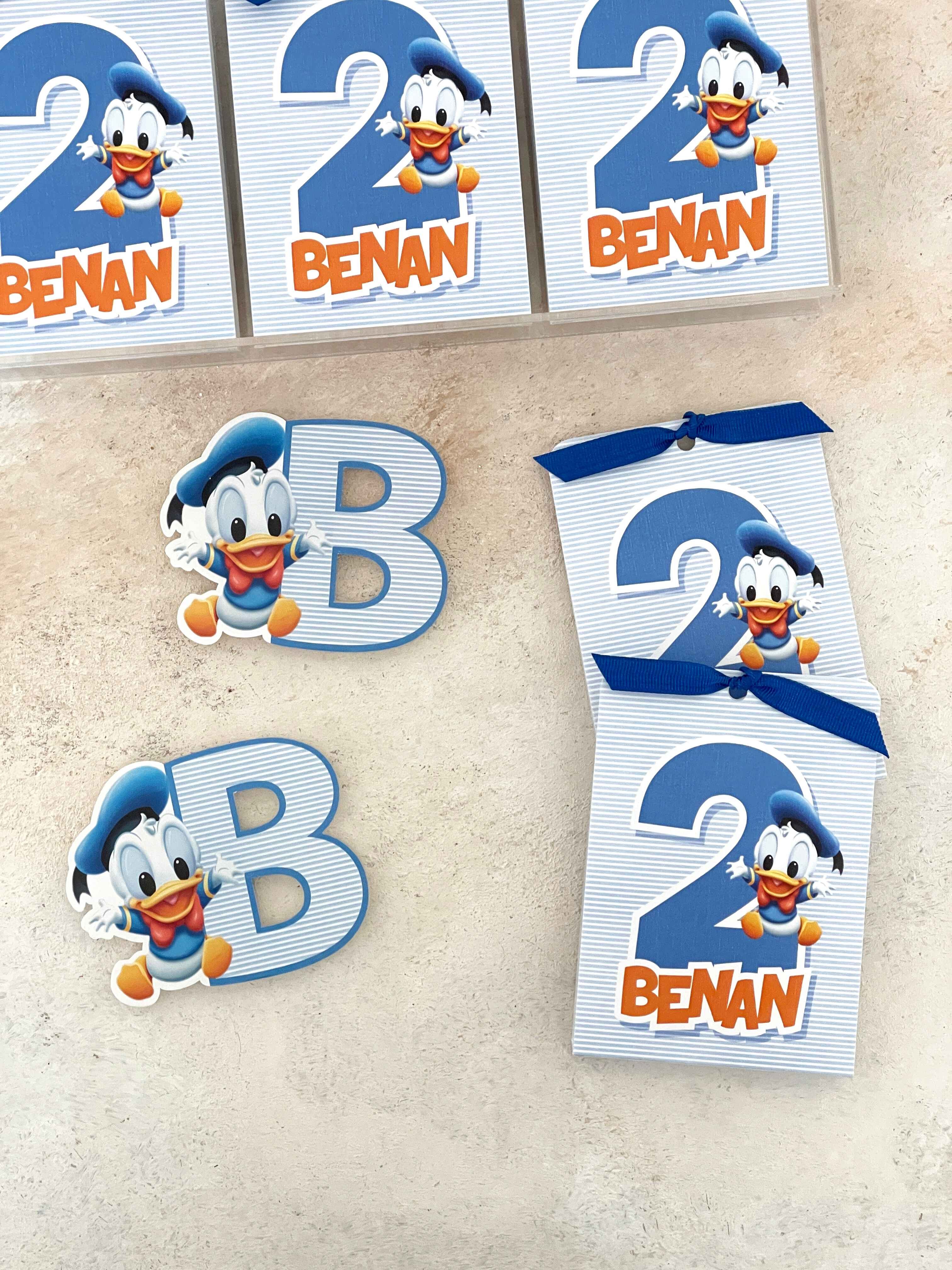 Donald Duck Harf Pleksi Magnet ve Kılıfı