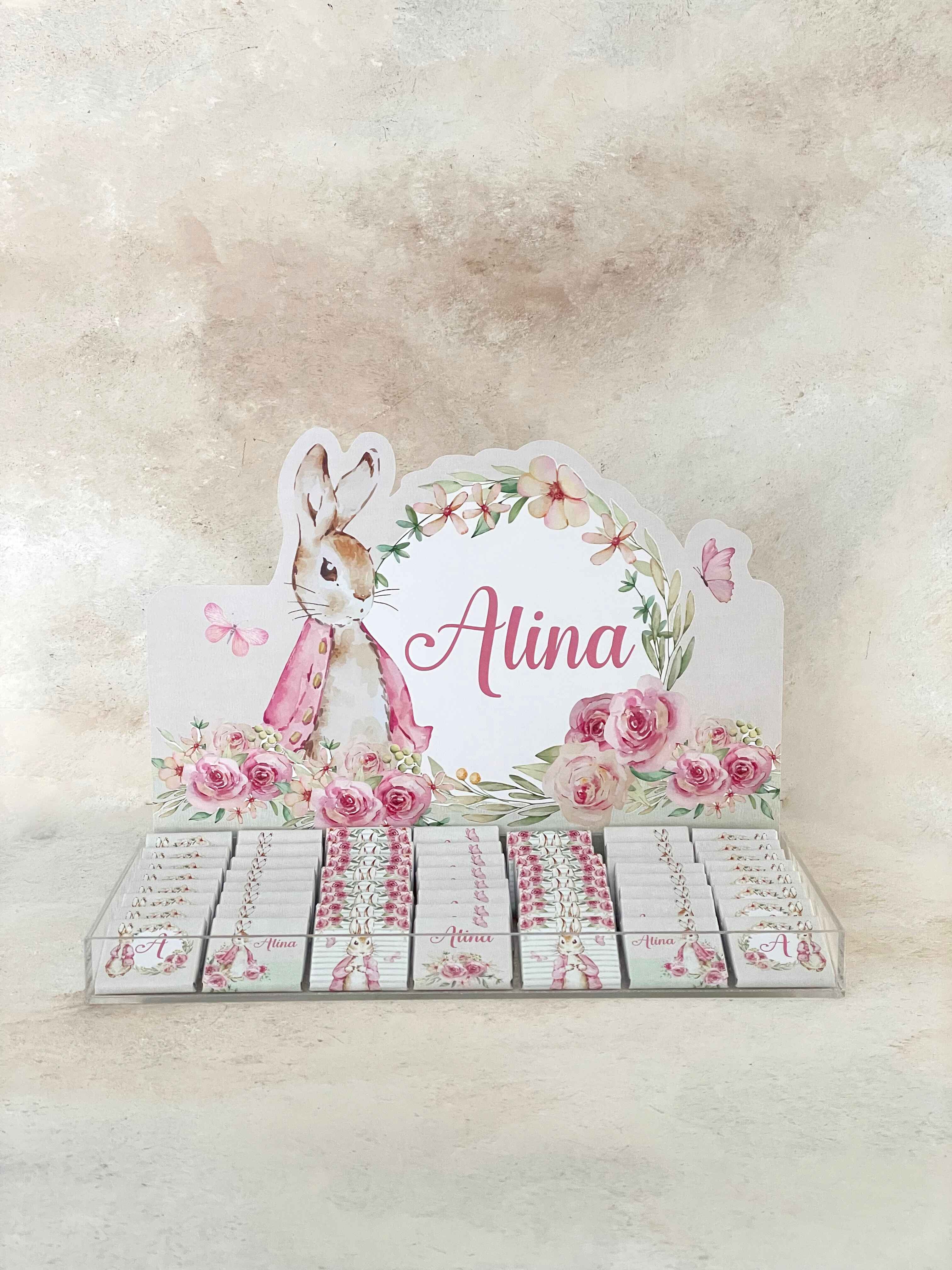 Peter Rabbit & Flowers Madlen Çikolata