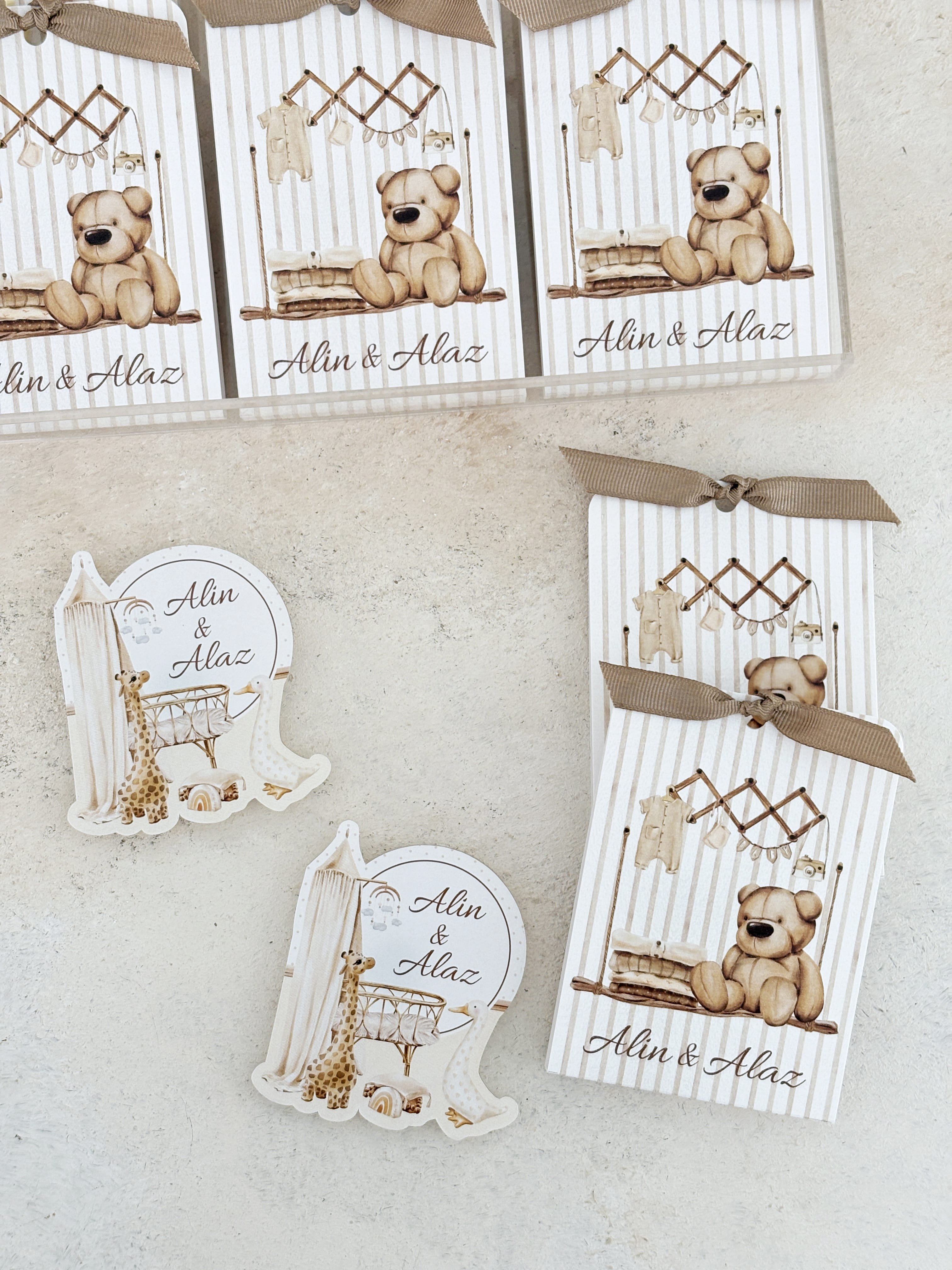 Boho Baby Pleksi Magnet ve Kılıfı