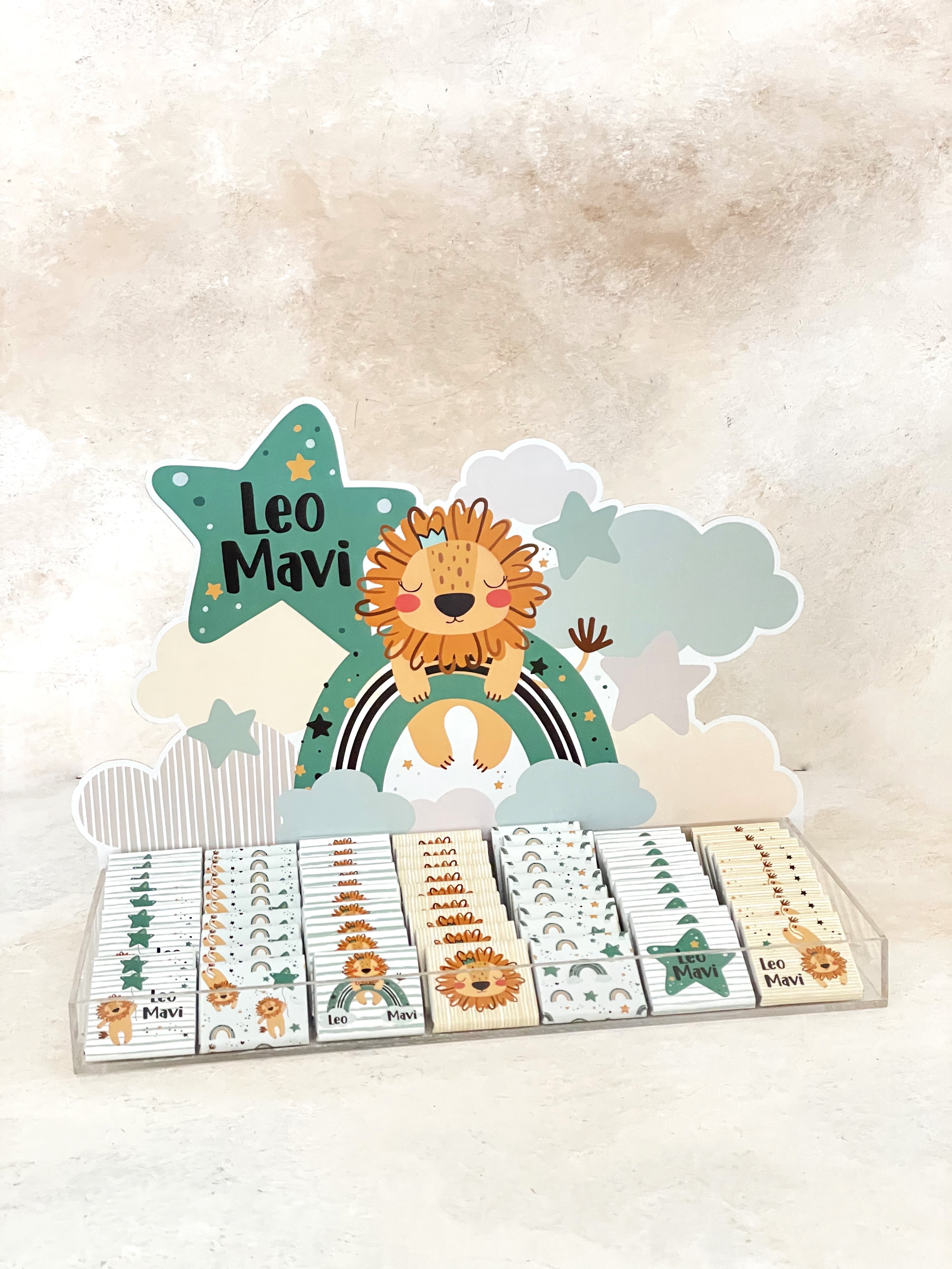 Aslan & Gökkuşağı Mint Madlen Çikolata