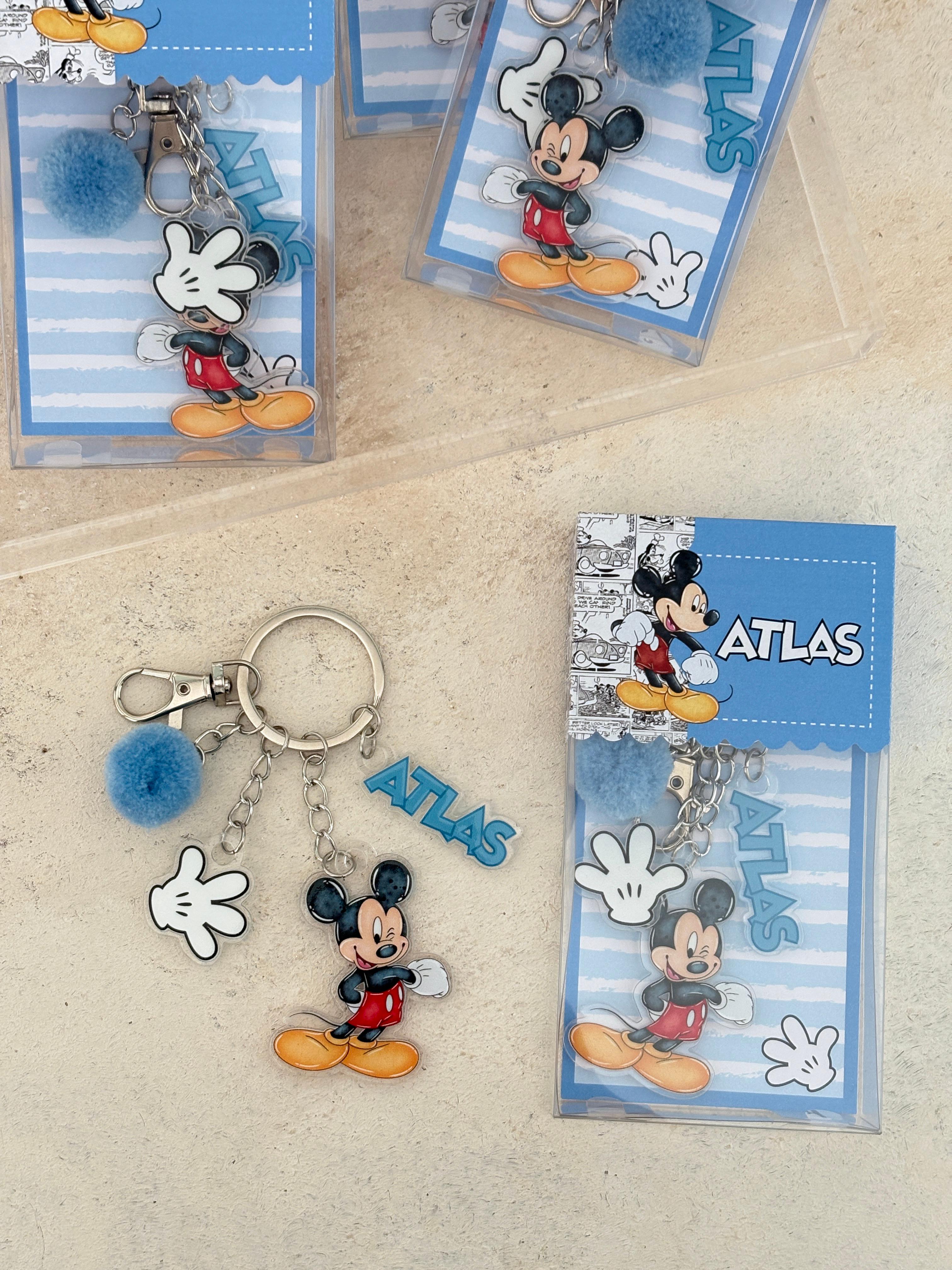 Mickey Mouse Anahtarlık ve Kutusu