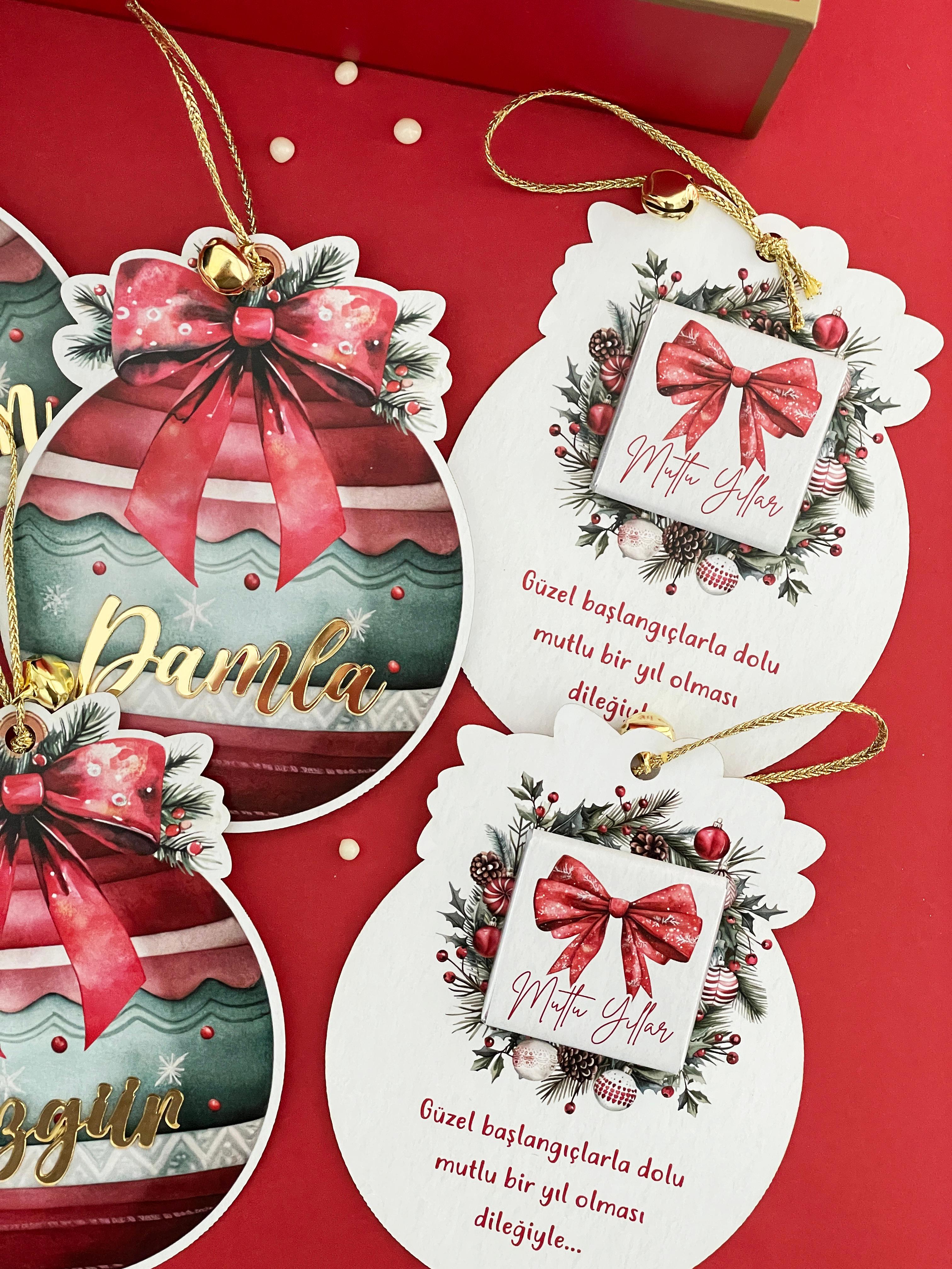 Ornaments Ağaç Süsü Çikolata Seti