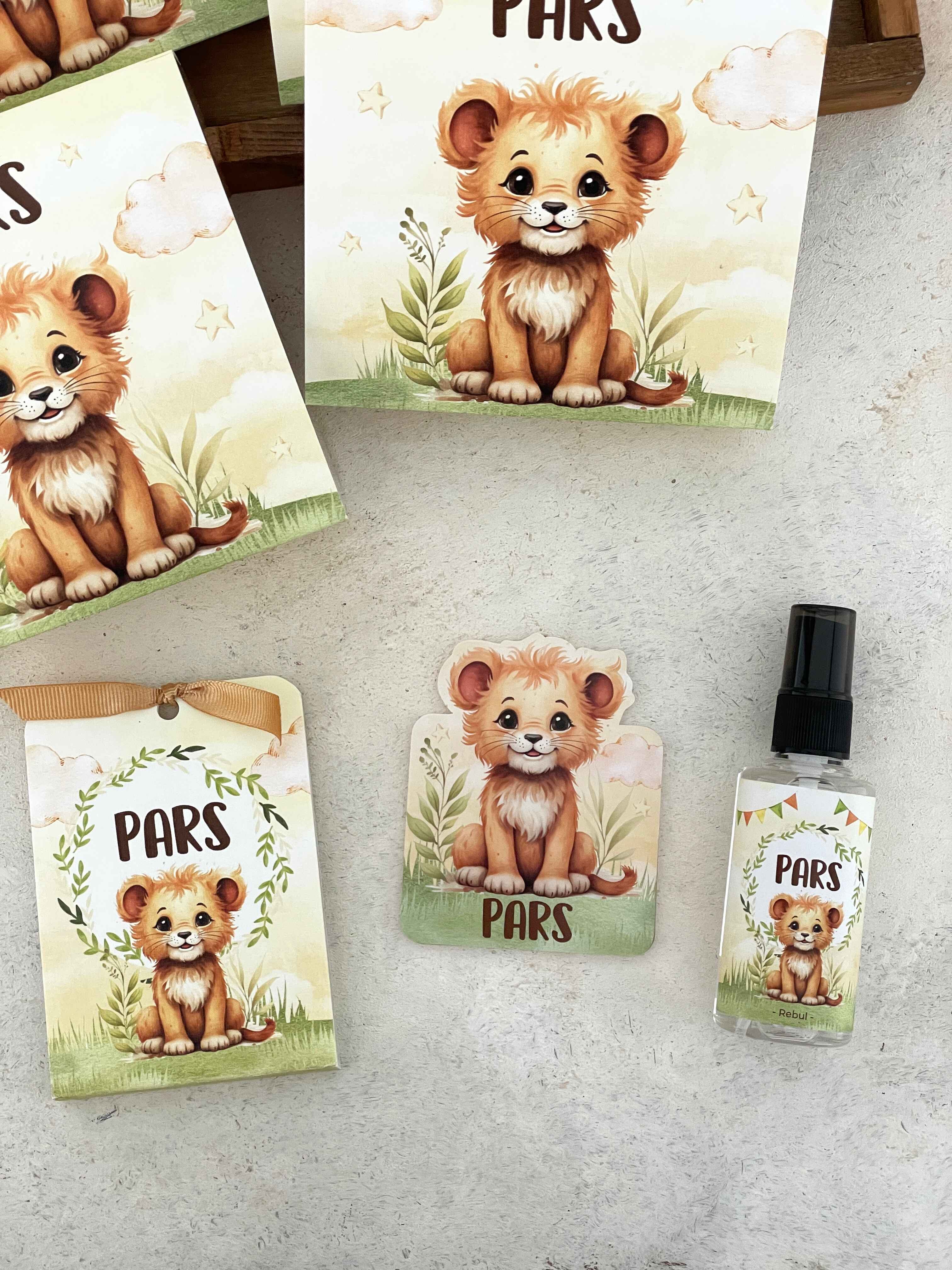 Cute Baby Lion Hediye Seti