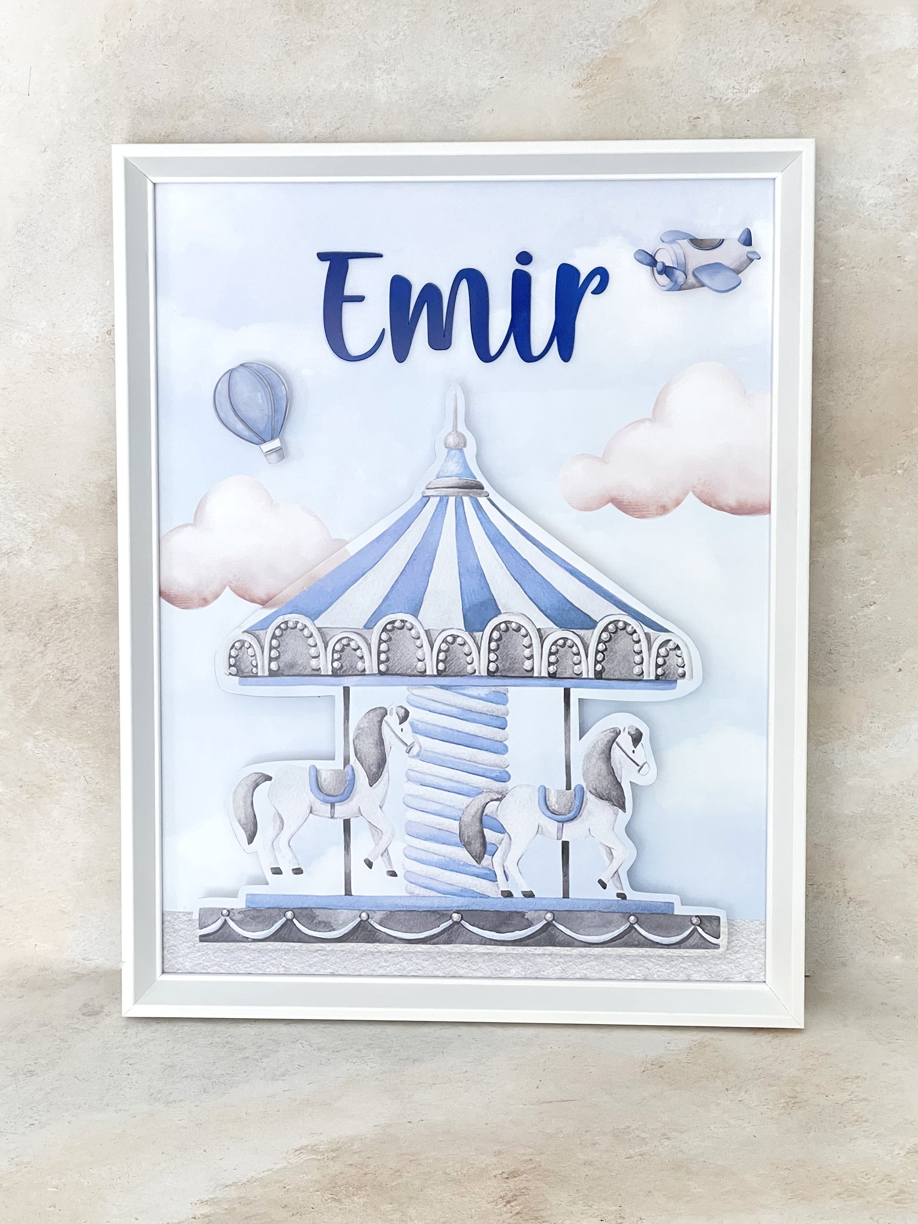 Amusement Park Blue Kapı Süsü