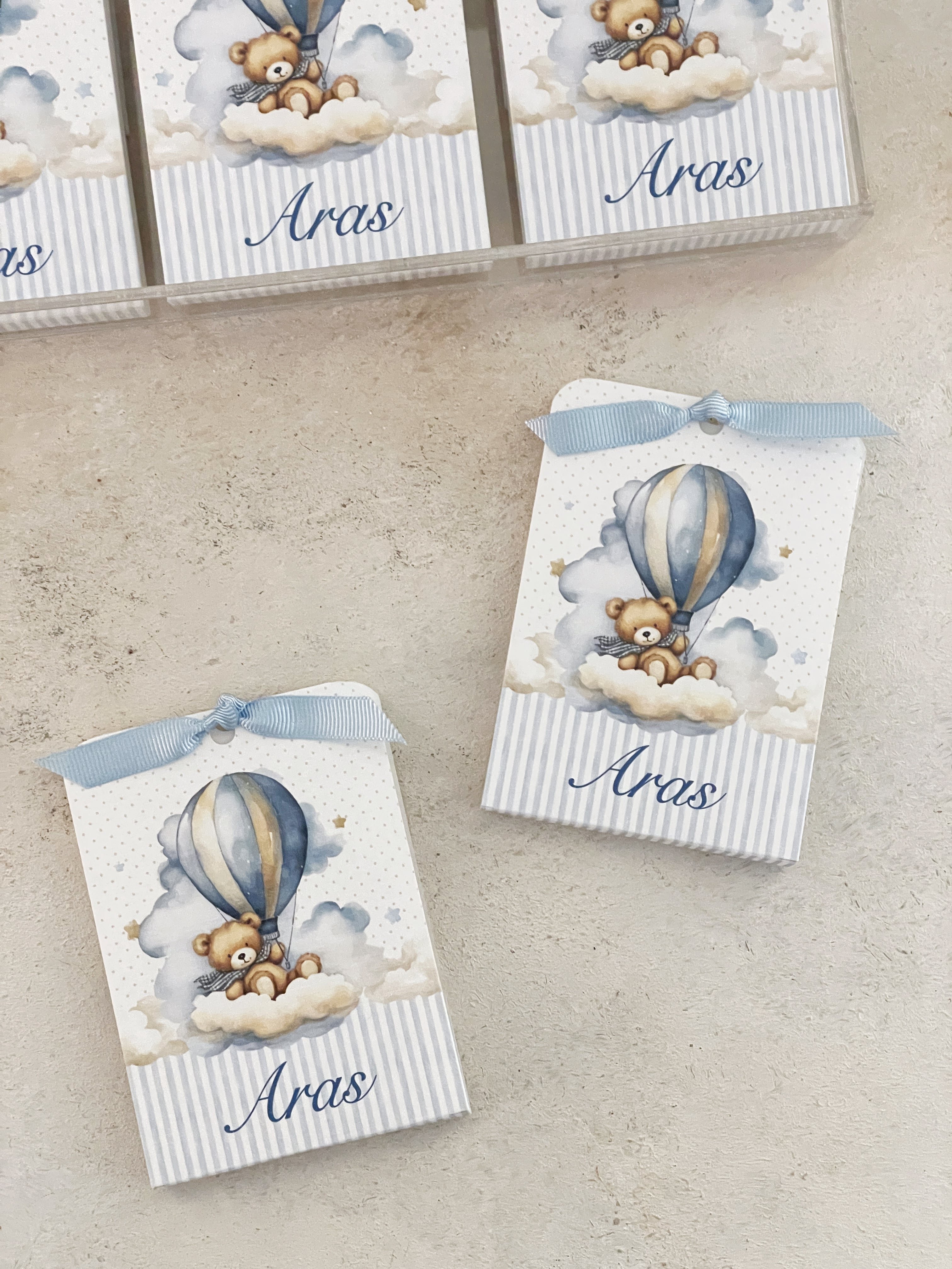 Bears & Balloons Pleksi Magnet ve Kılıfı