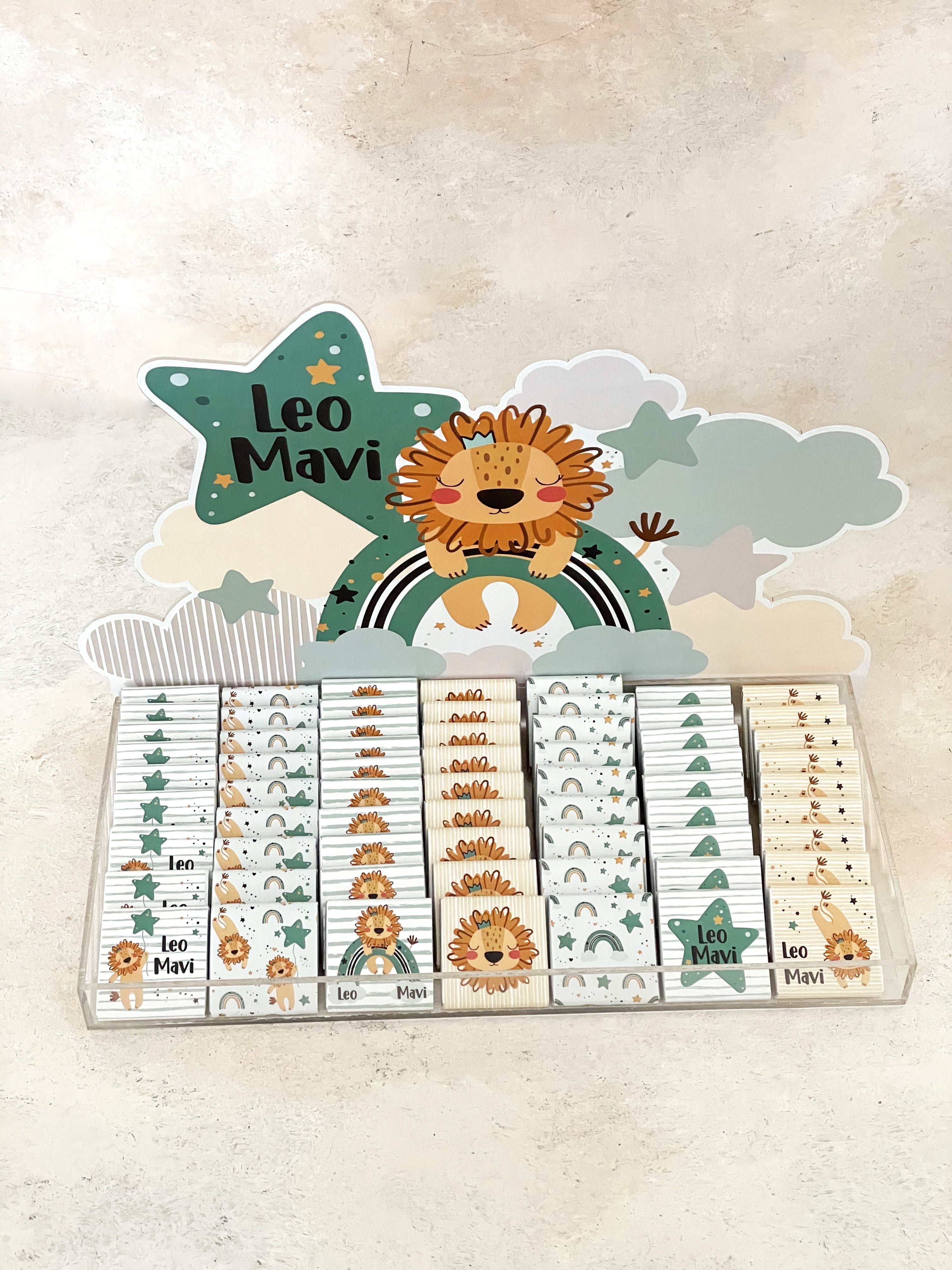 Aslan & Gökkuşağı Mint Madlen Çikolata