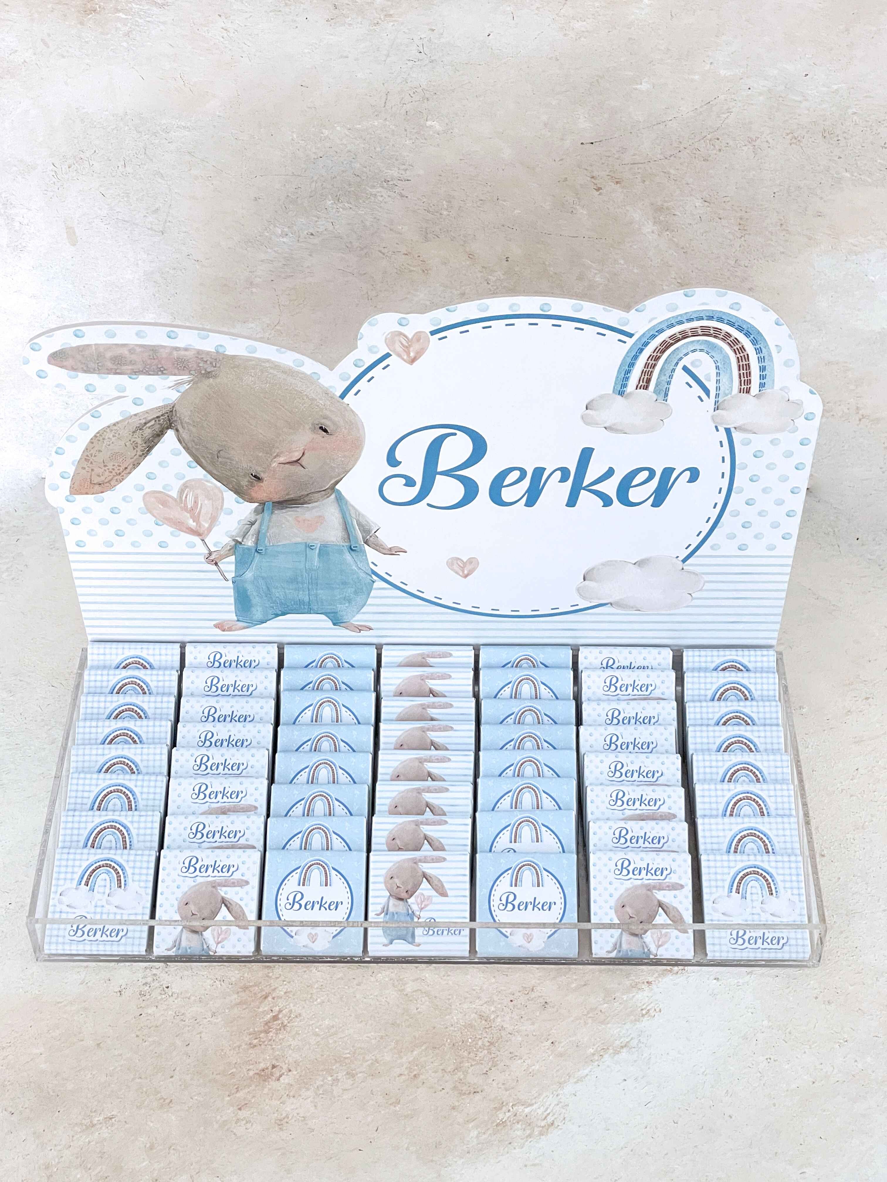Little Bunny Blue Madlen Çikolata