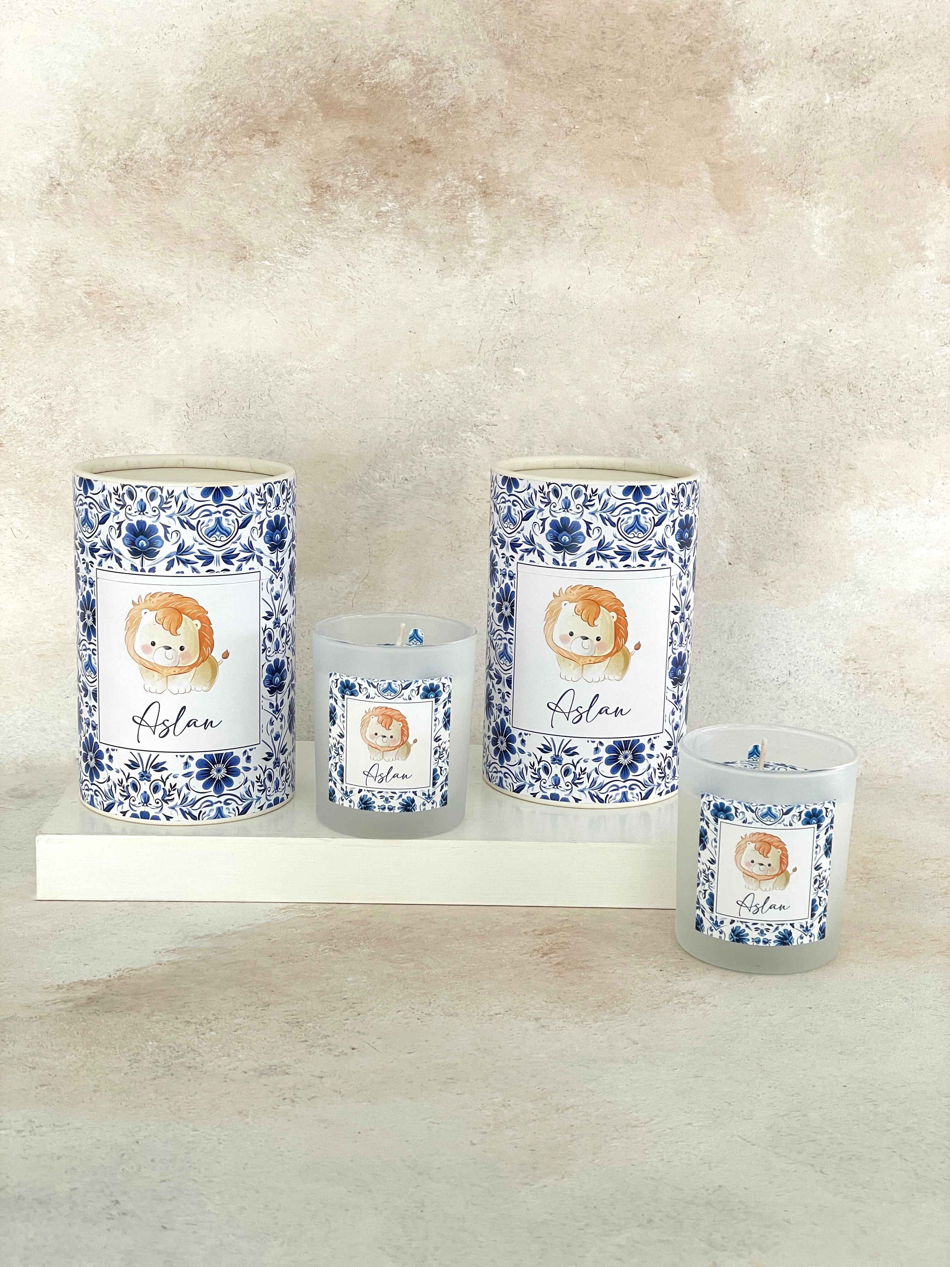 Bleu Blanc Lion Mum ve Kutusu