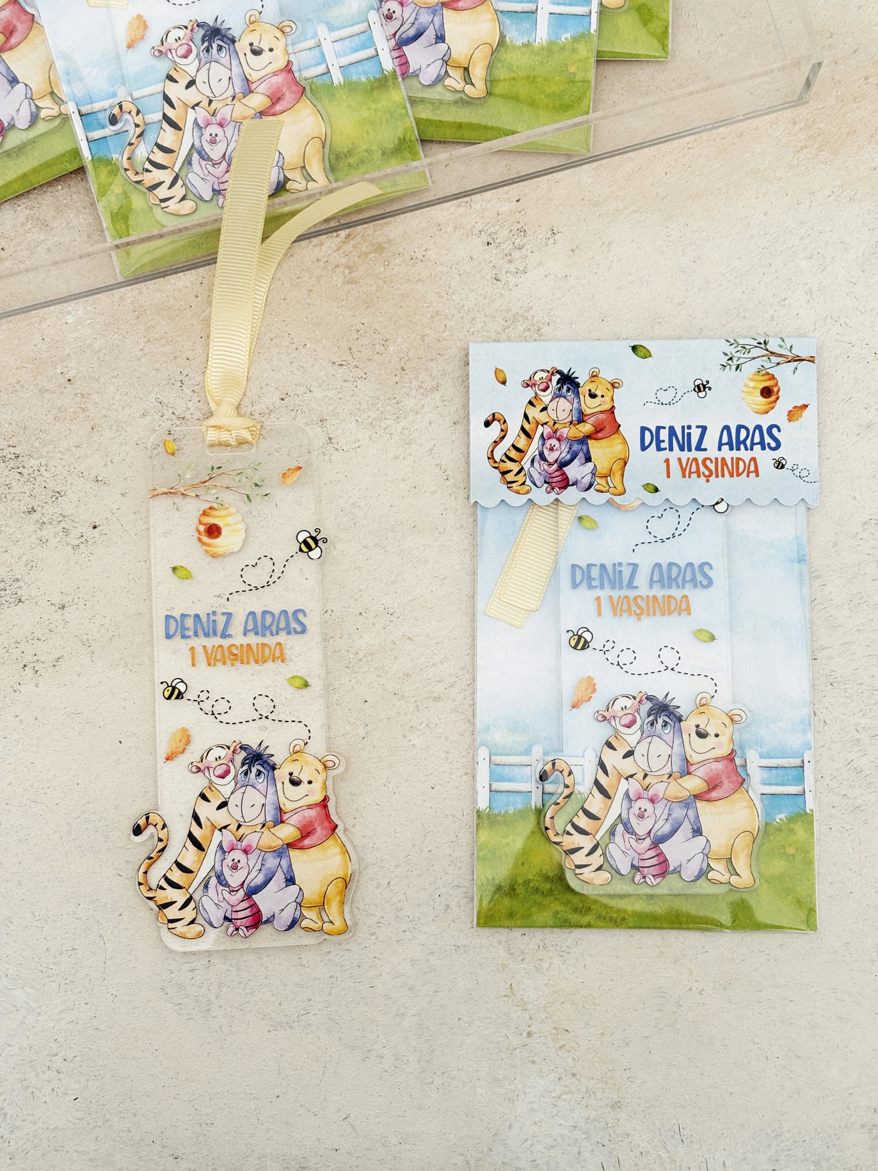 Winnie The Pooh & Friends Pleksi Kitap Ayracı