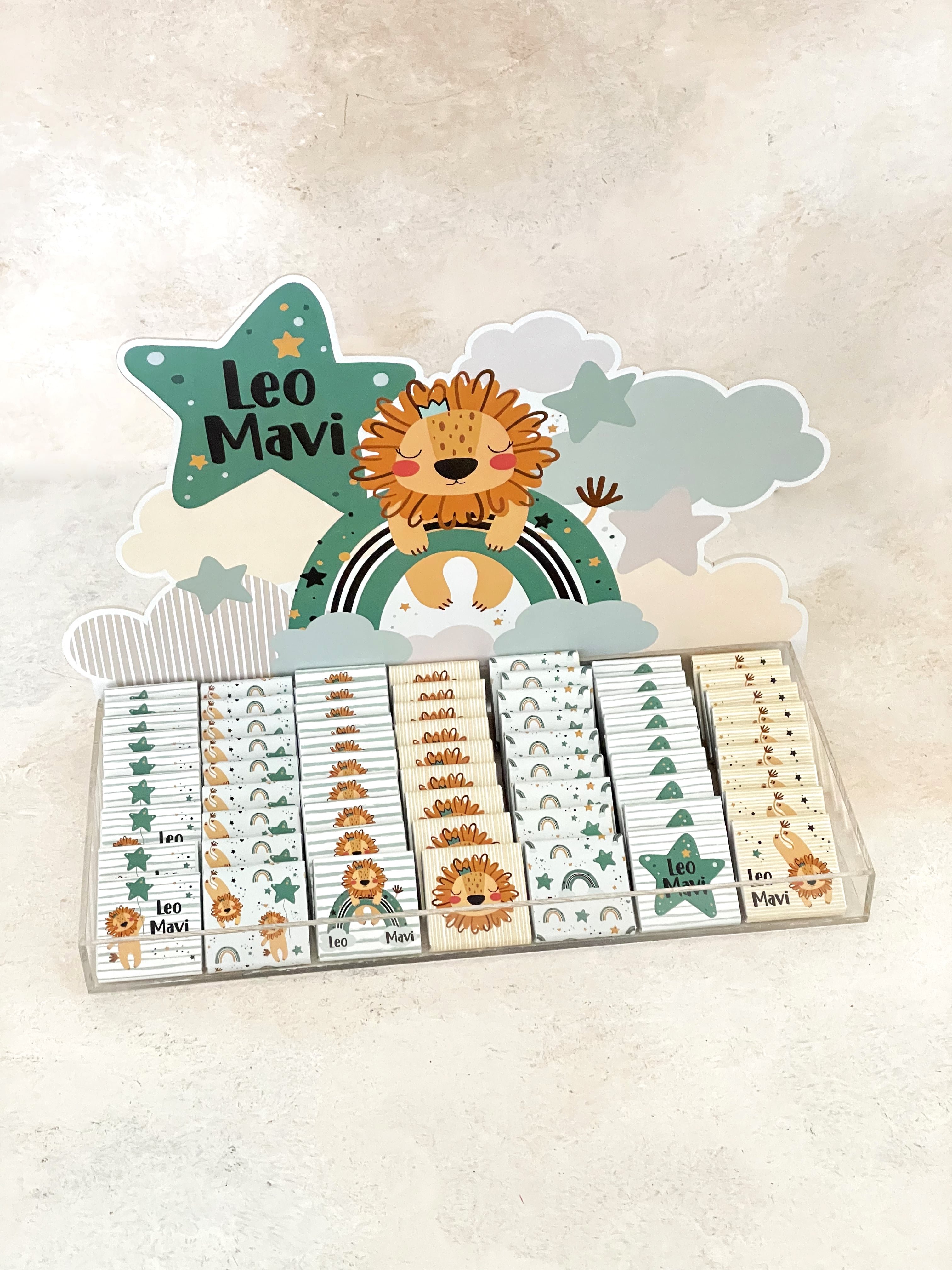 Aslan & Gökkuşağı Mint Madlen Çikolata