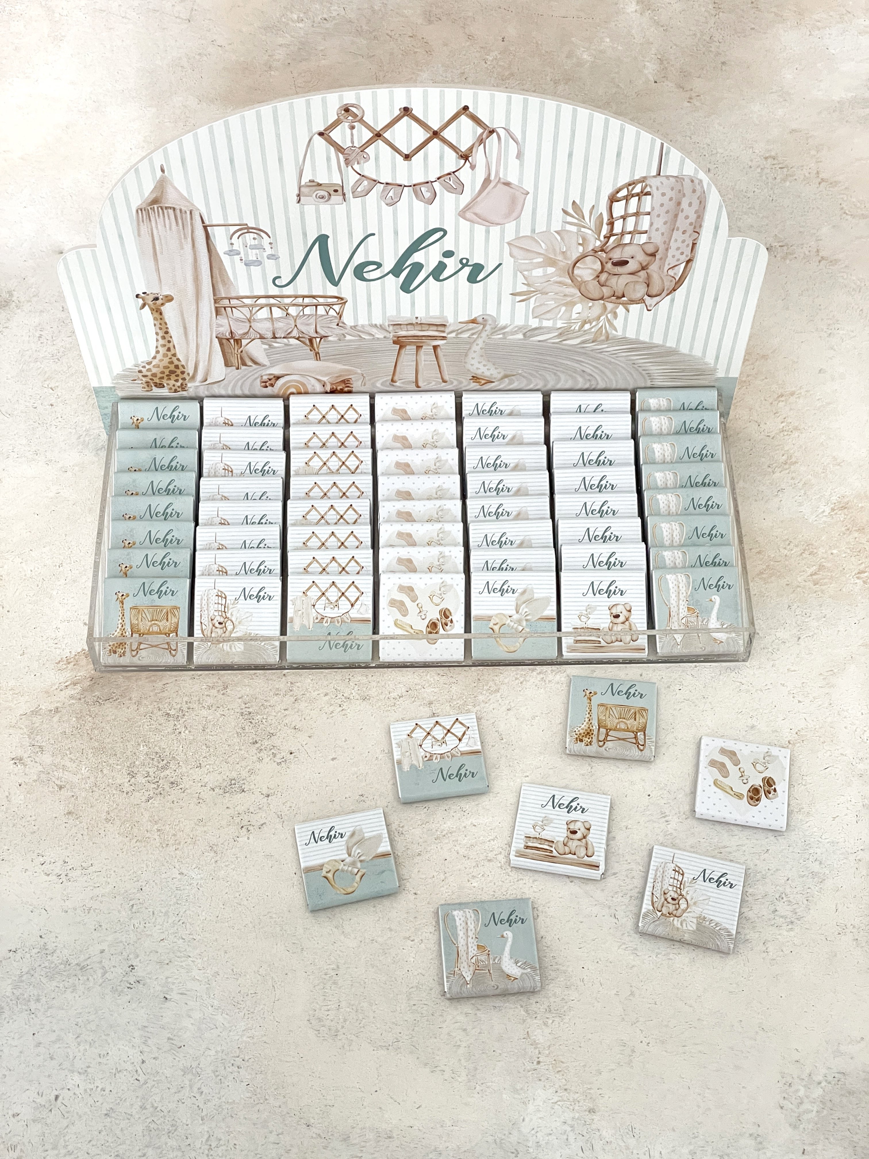 Boho Baby Mint Madlen Çikolata