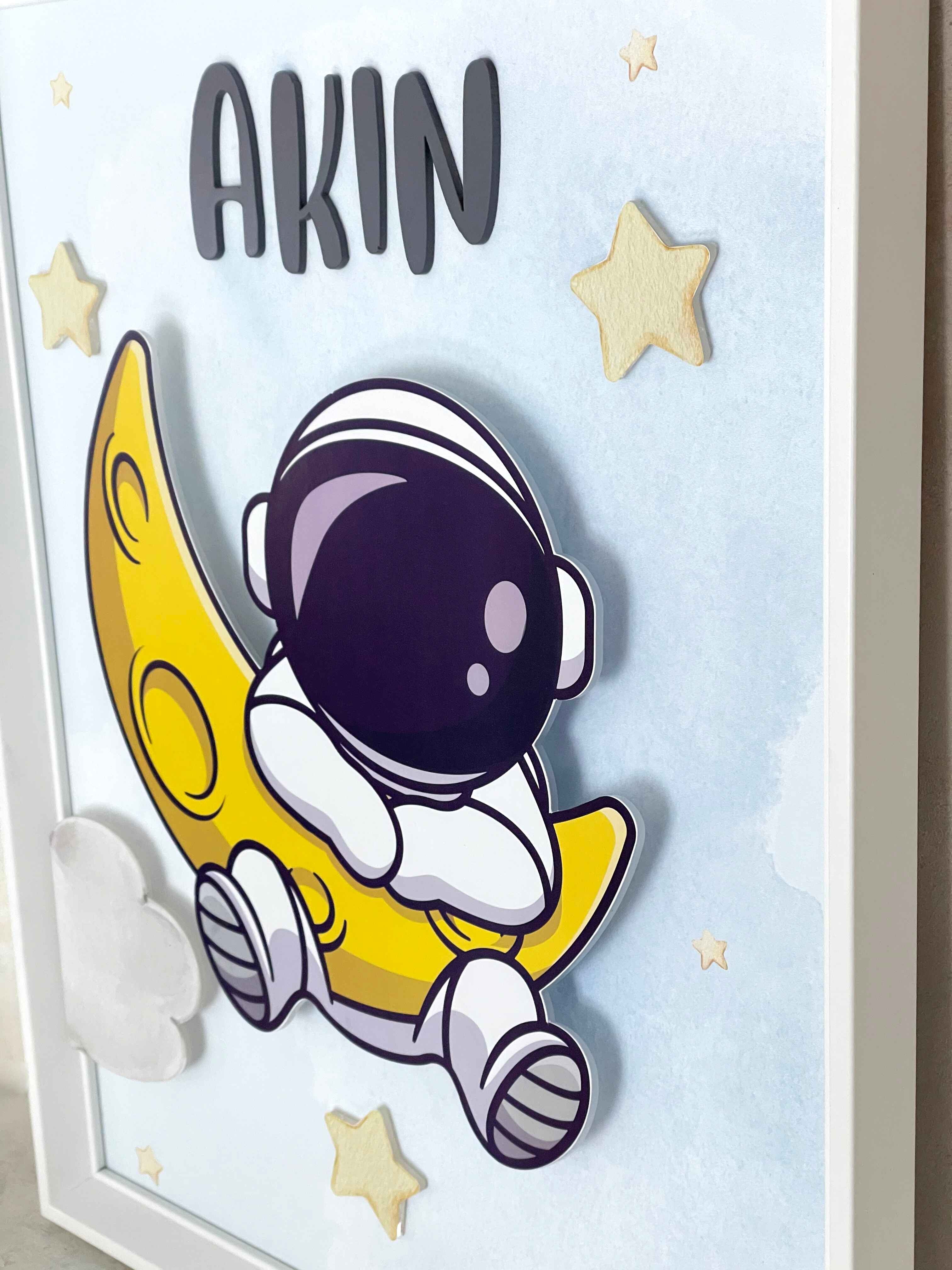 Astronaut Kapı Süsü