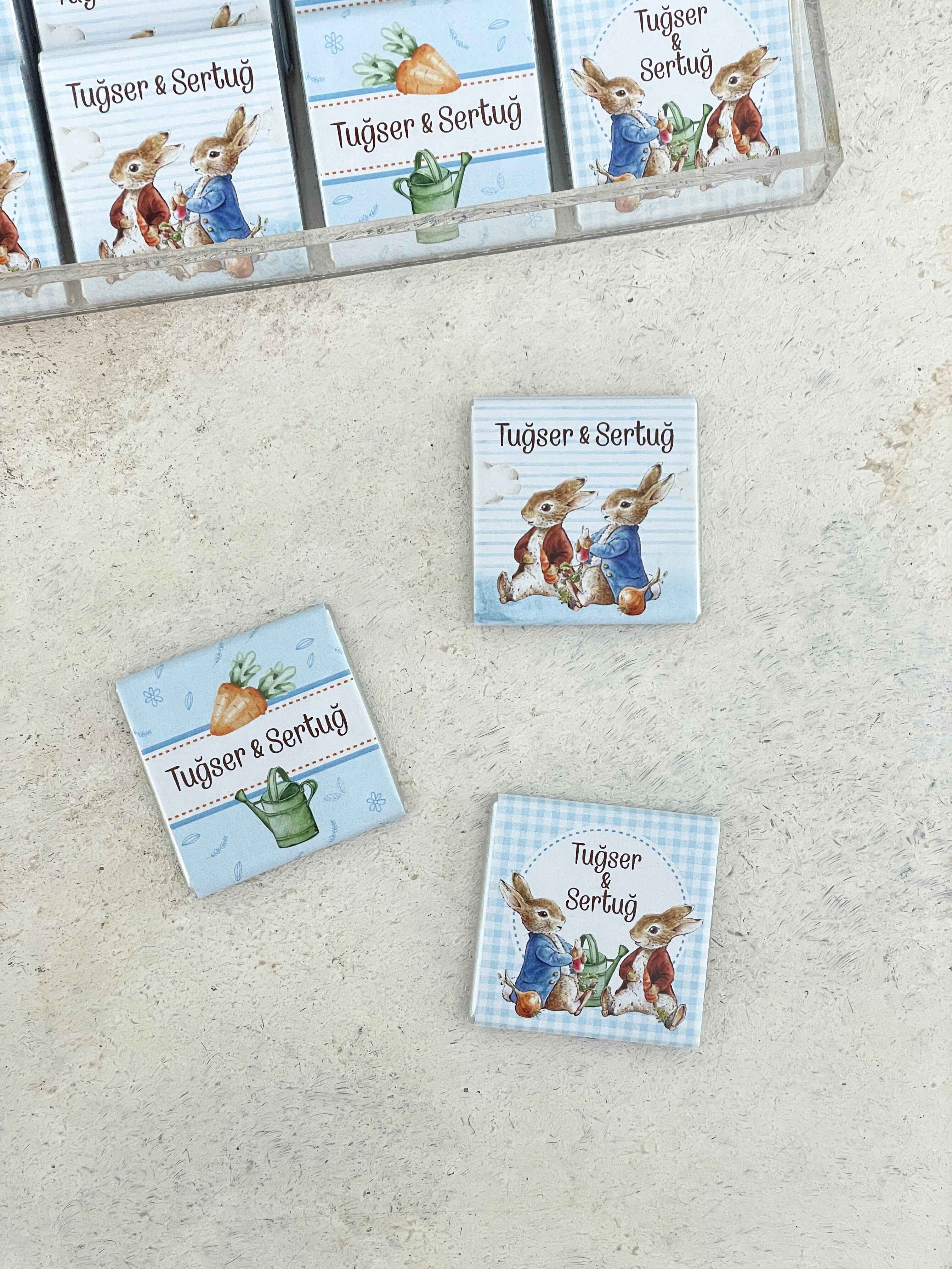 Peter Rabbit & Benjamin Bunny Madlen Çikolata